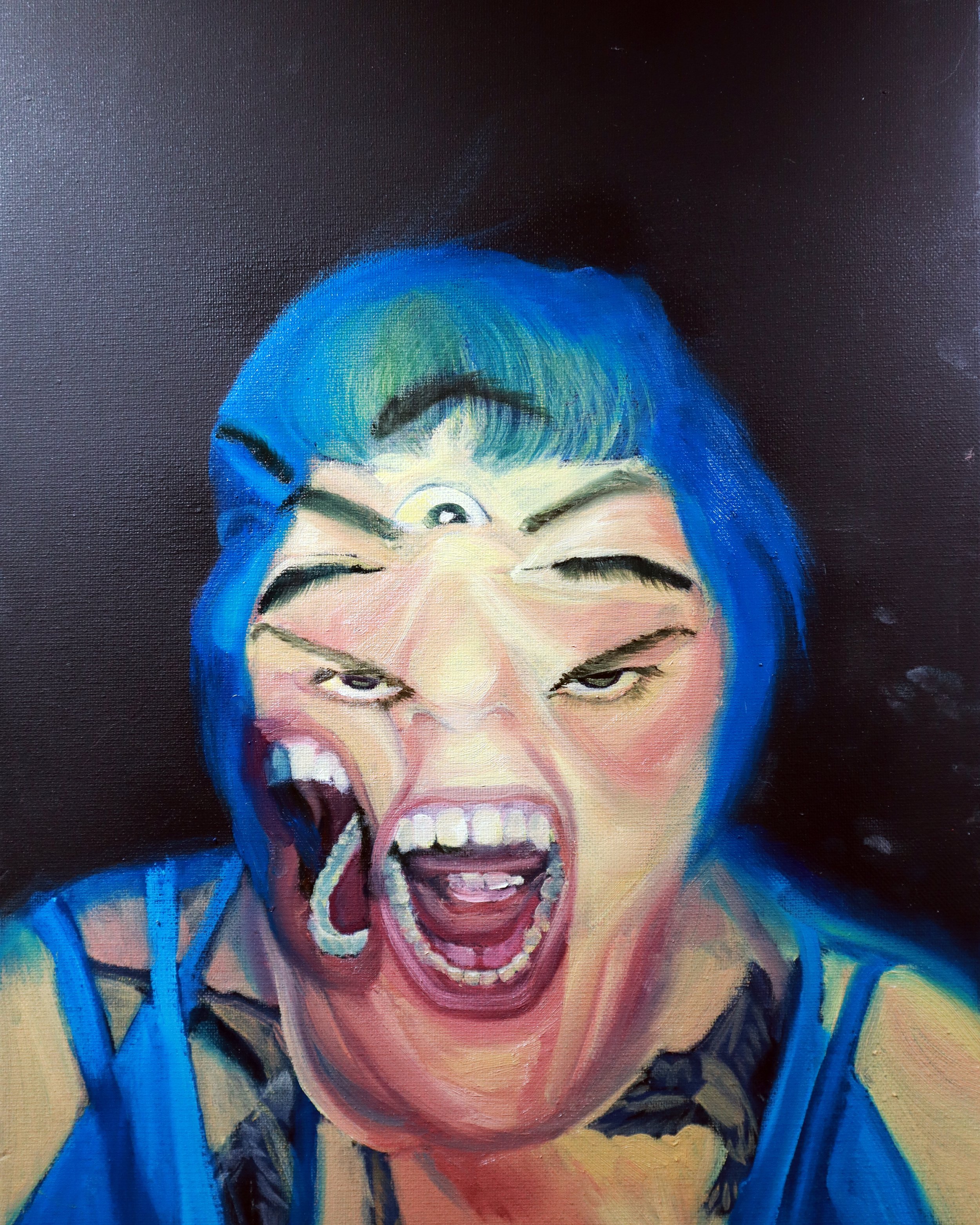 Emotions Kept Hidden - Anger 5x7 Print
