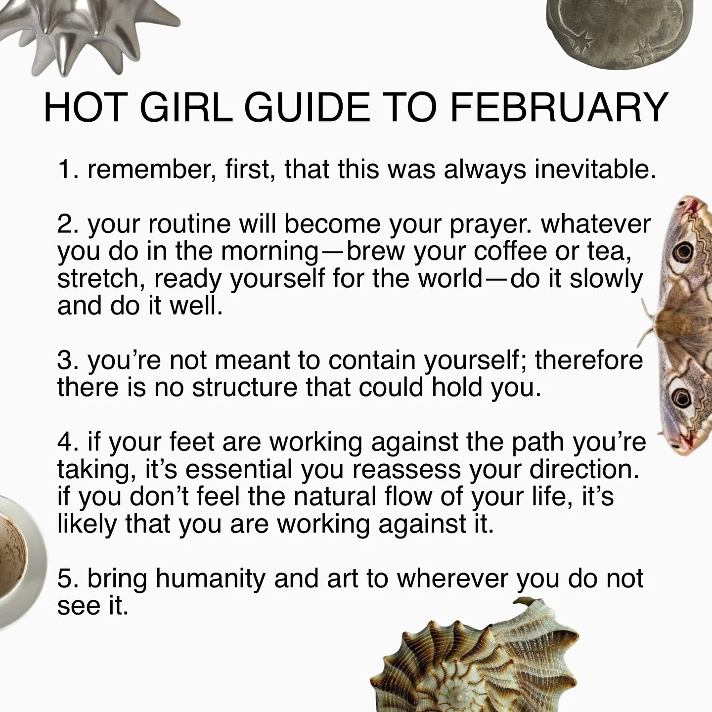 guide to february, new format, &amp; symbols that have called to me lately &mdash; essay out tomorrow