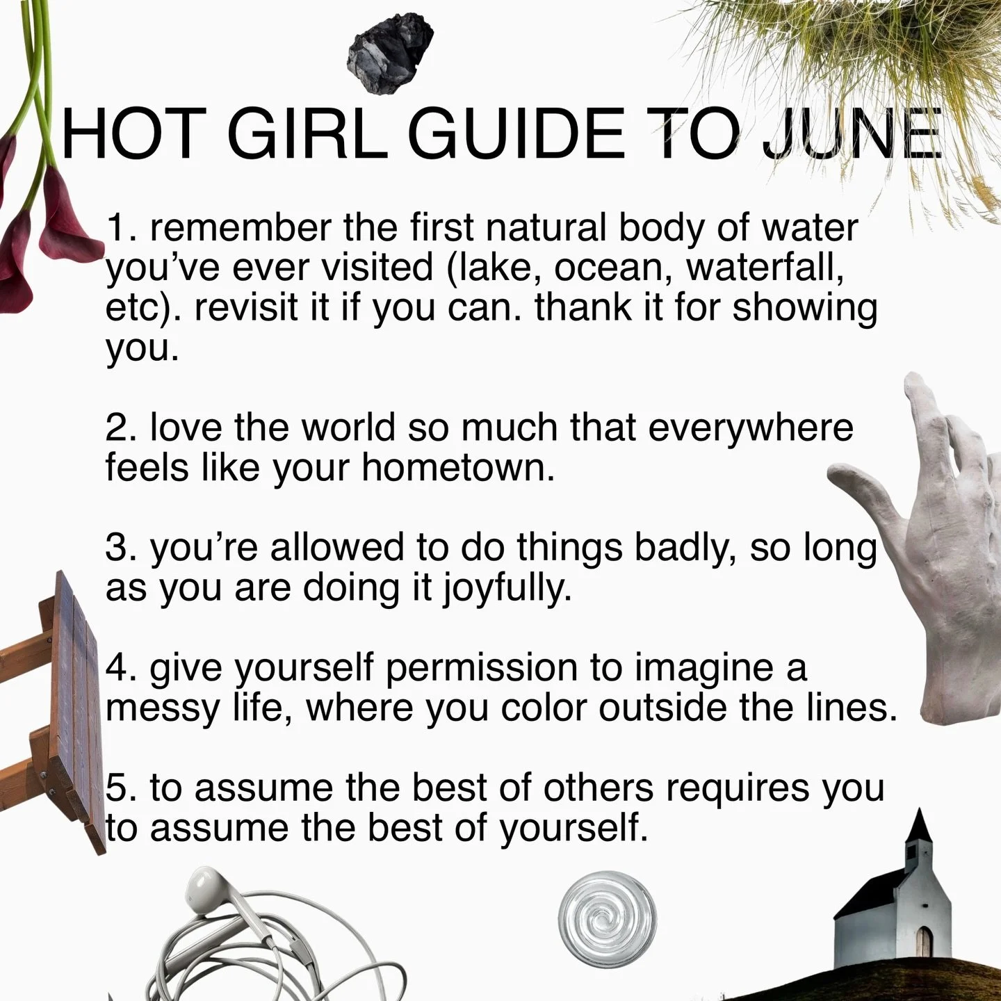 it&rsquo;s june &amp; we know things // guide to june &amp; things that have called to me/my art lately