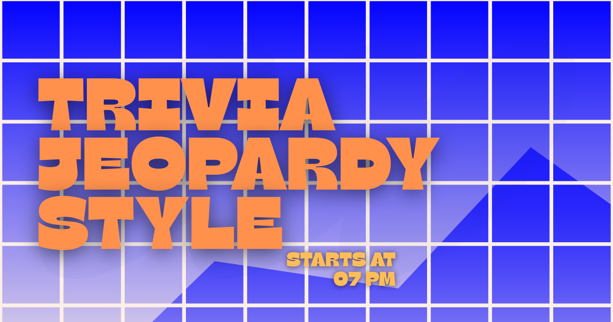 Jeopardy Trivia Night