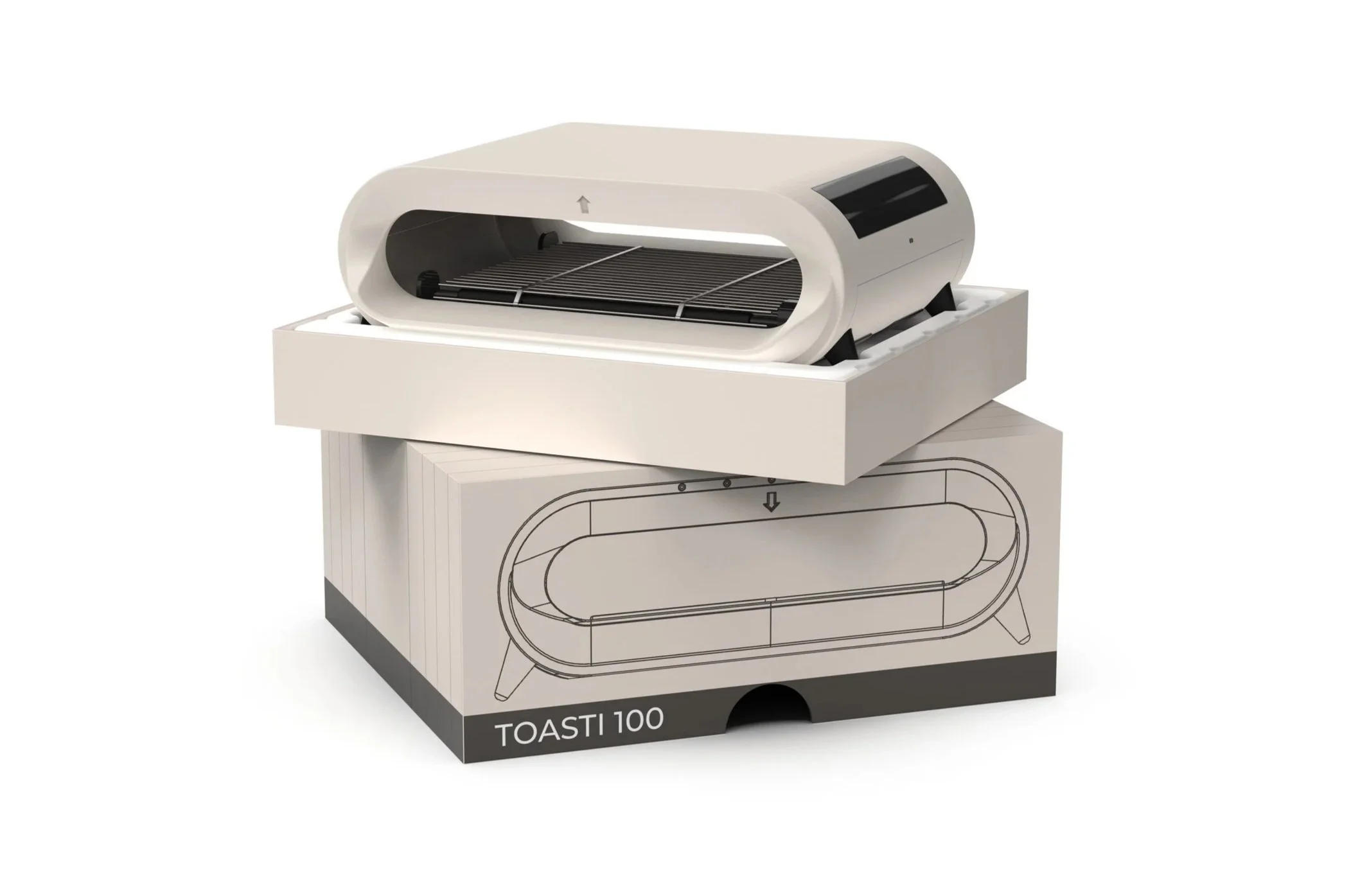 Toaster concept. (Packaging).