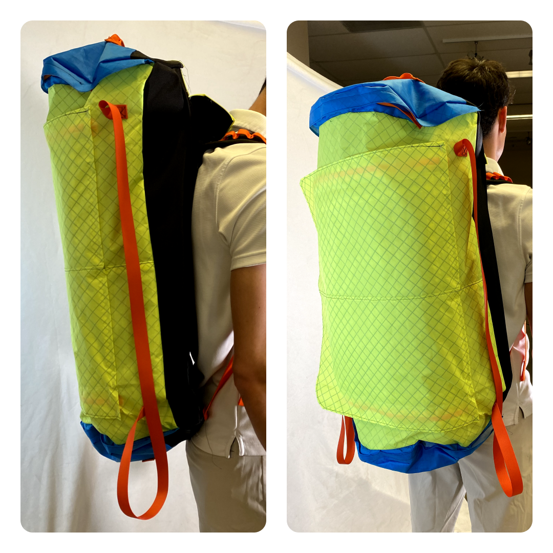 Travel bag -backpack version (Cotopaxi - Group).