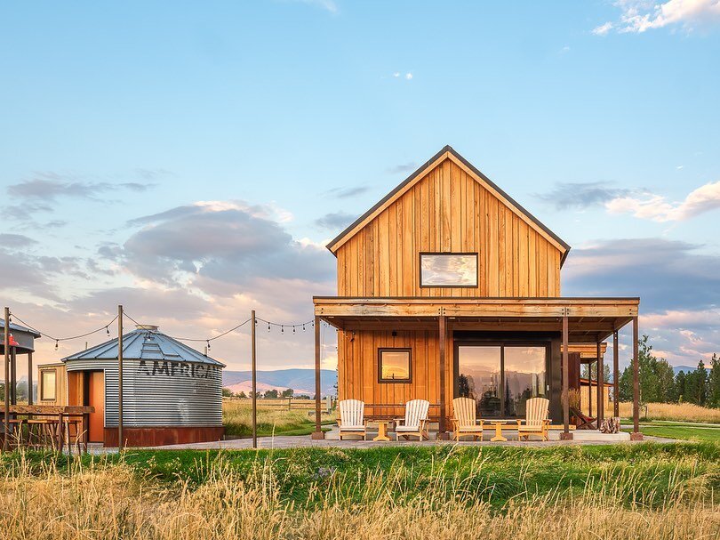 Sunset Bench Passive House #bitterrootvalley #montanaarchitecture #passivehouse #montana