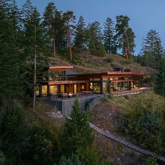 It&rsquo;s been a while since I&rsquo;ve posted any new work, but it&rsquo;s not for lack of shooting. This is the Eastside of Flathead Lake for NC Design Studio. #flatheadlake #architecturephotography #montanaarchitecture #mavic3 #montanalife