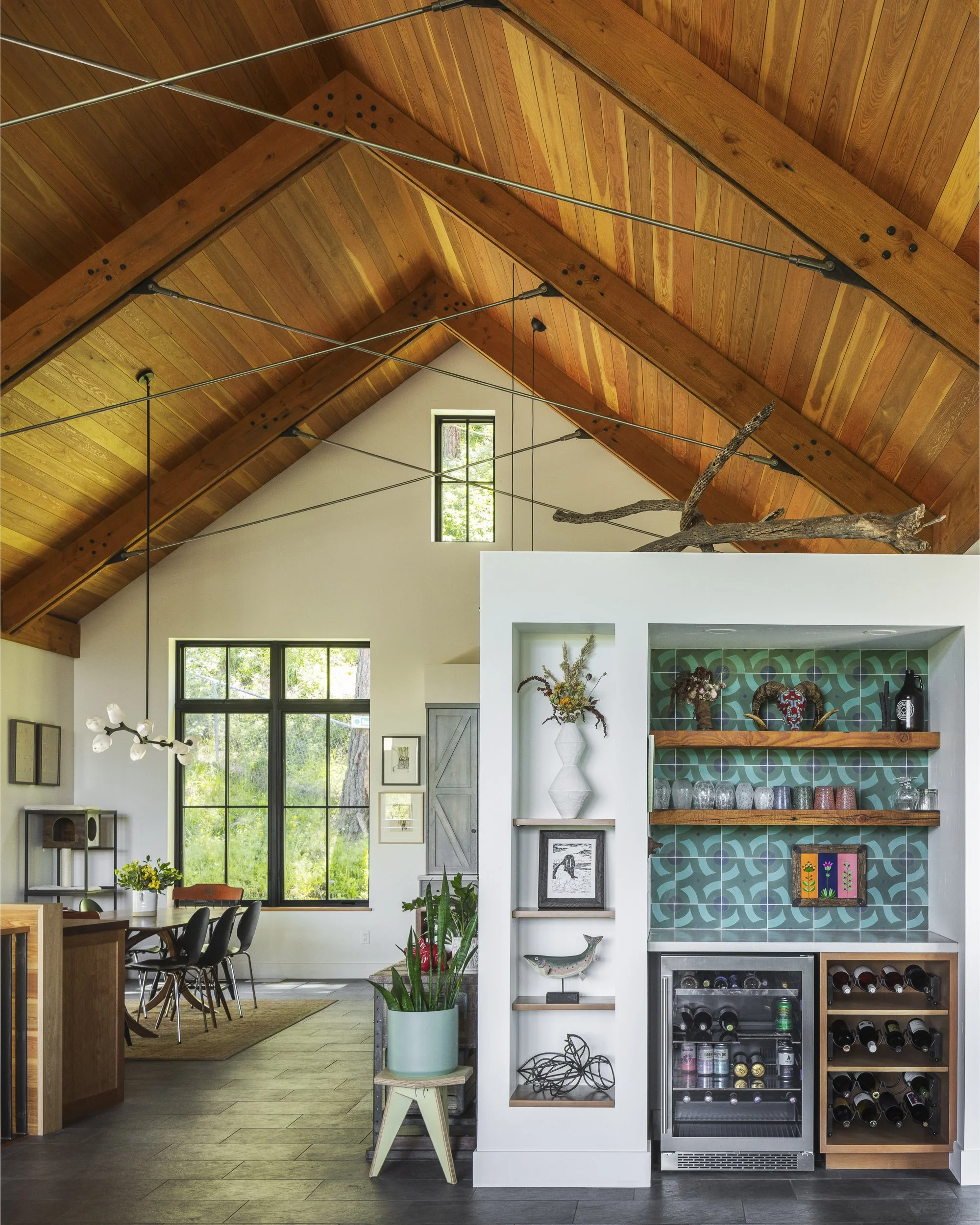 High-end design photography of modern residential interior. Portland, Oregon