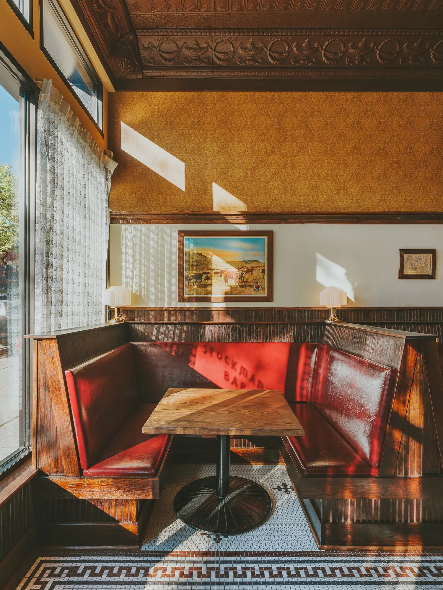 Commercial editorial photography of a saloon Bozeman, MT