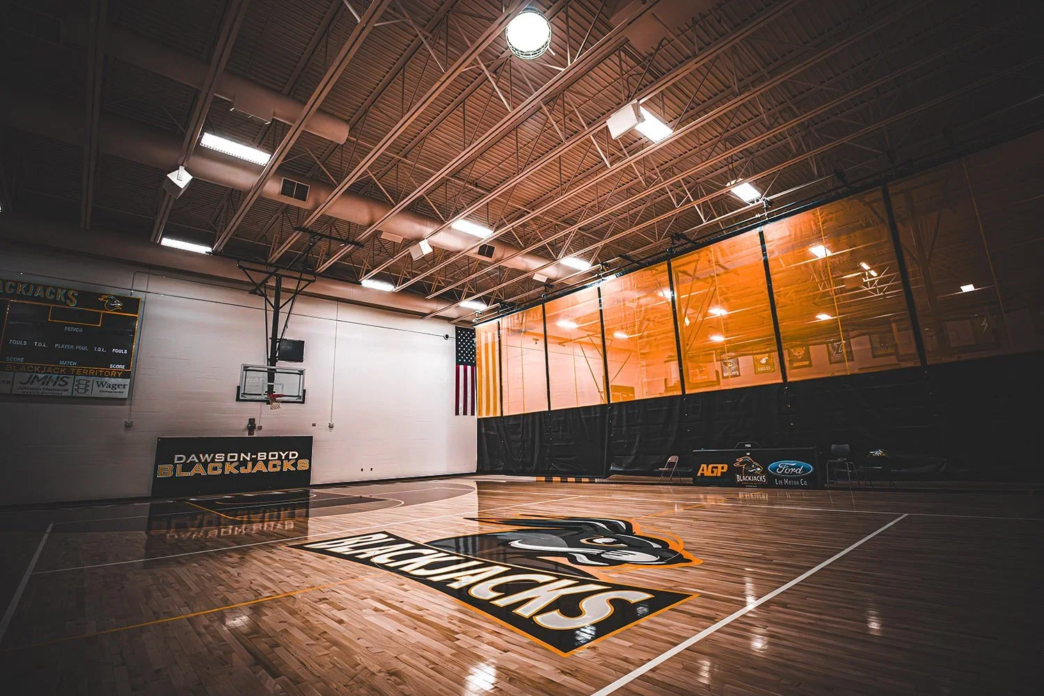 Dawson-Boyd High School Gym