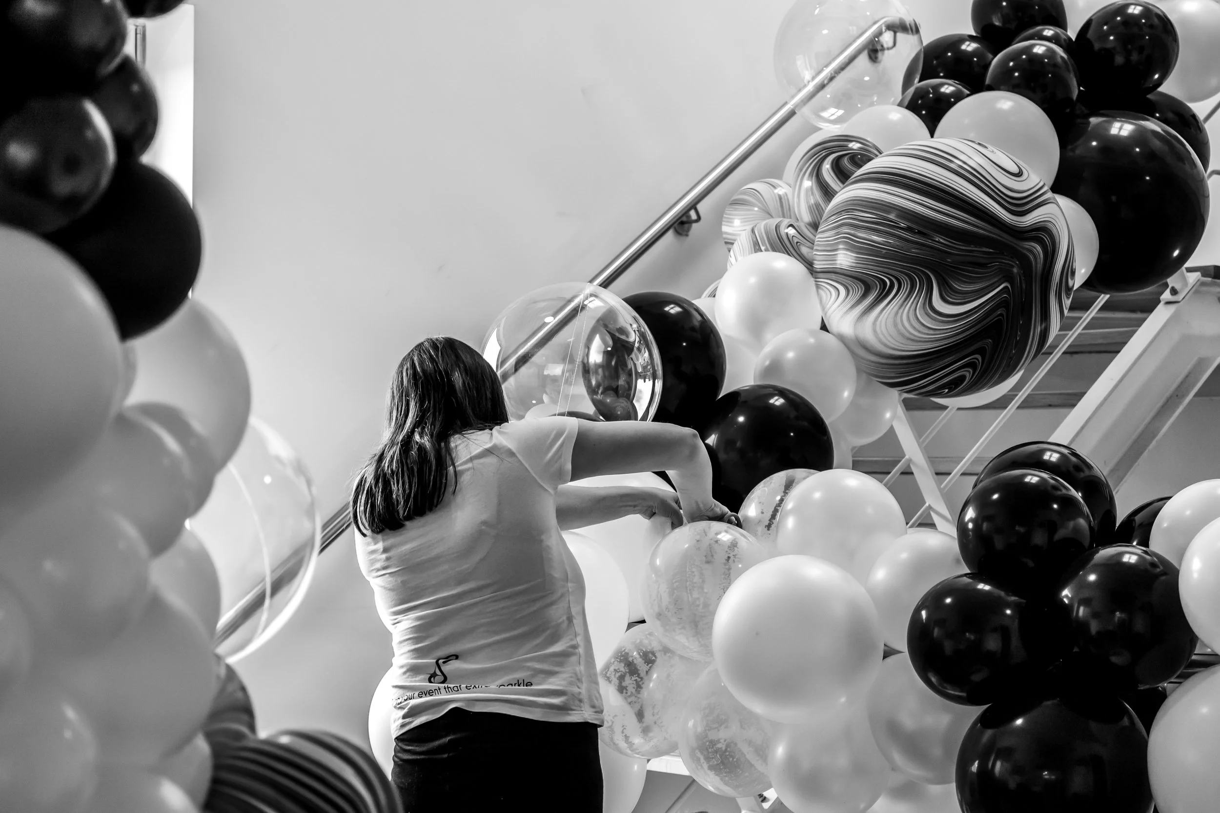 Balloon Installation for Corporate Brand Launch