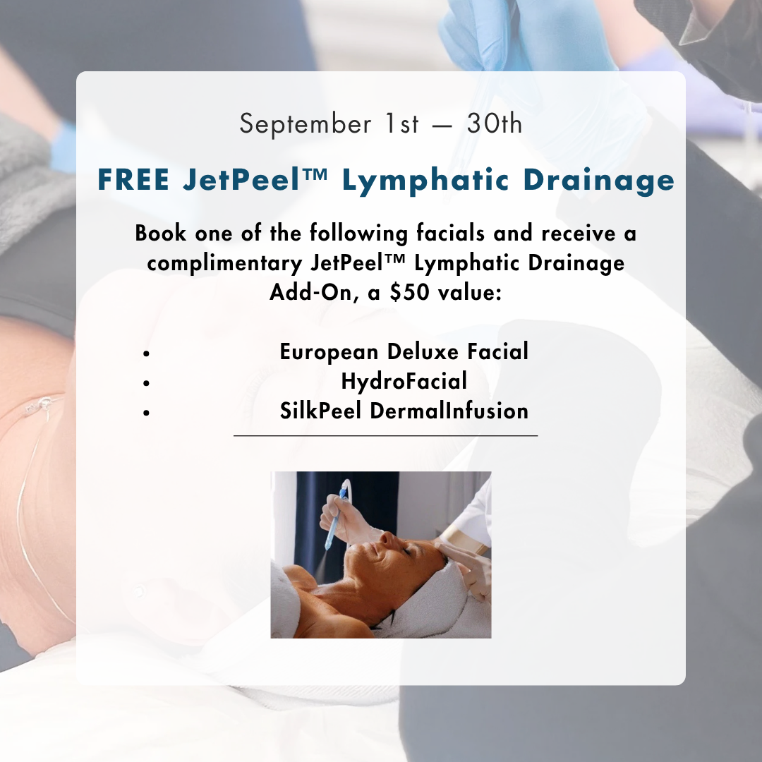 Facial Bonus – FREE JetPeel™ Lymphatic Drainage Add-On