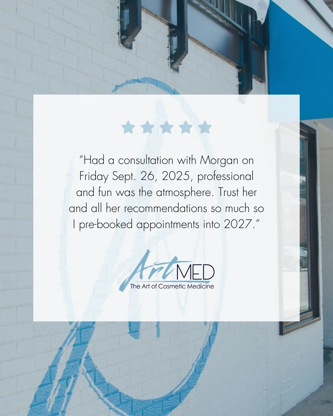 Client Love 💙

We&rsquo;re so grateful for our amazing patients - thank you for sharing your kind reviews with our team! Your trust means everything to us. ✨

Special shoutout to our talented Nurse Morgan @_nursemorgan!