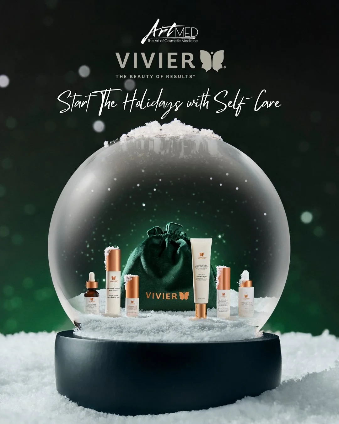 Our Vivier Holiday Gift Sets have arrived &mdash; complete with a FREE Holiday Self-Care Gift Set ($156 value) when you purchase any set. Perfect for gifting or giving your own skin a seasonal boost. ✨

Here&rsquo;s a closer look at each set:

🌟 Glo