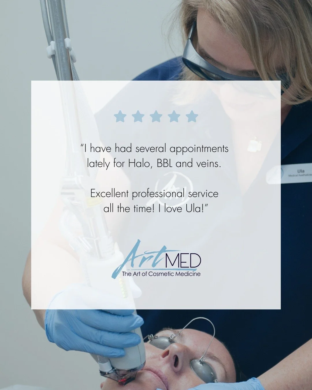 We&rsquo;re so grateful for every person who trusts us with their skin and aesthetic journey. Your kind words truly mean the world to our team. Thank you for choosing the ArtMed team. 🤍