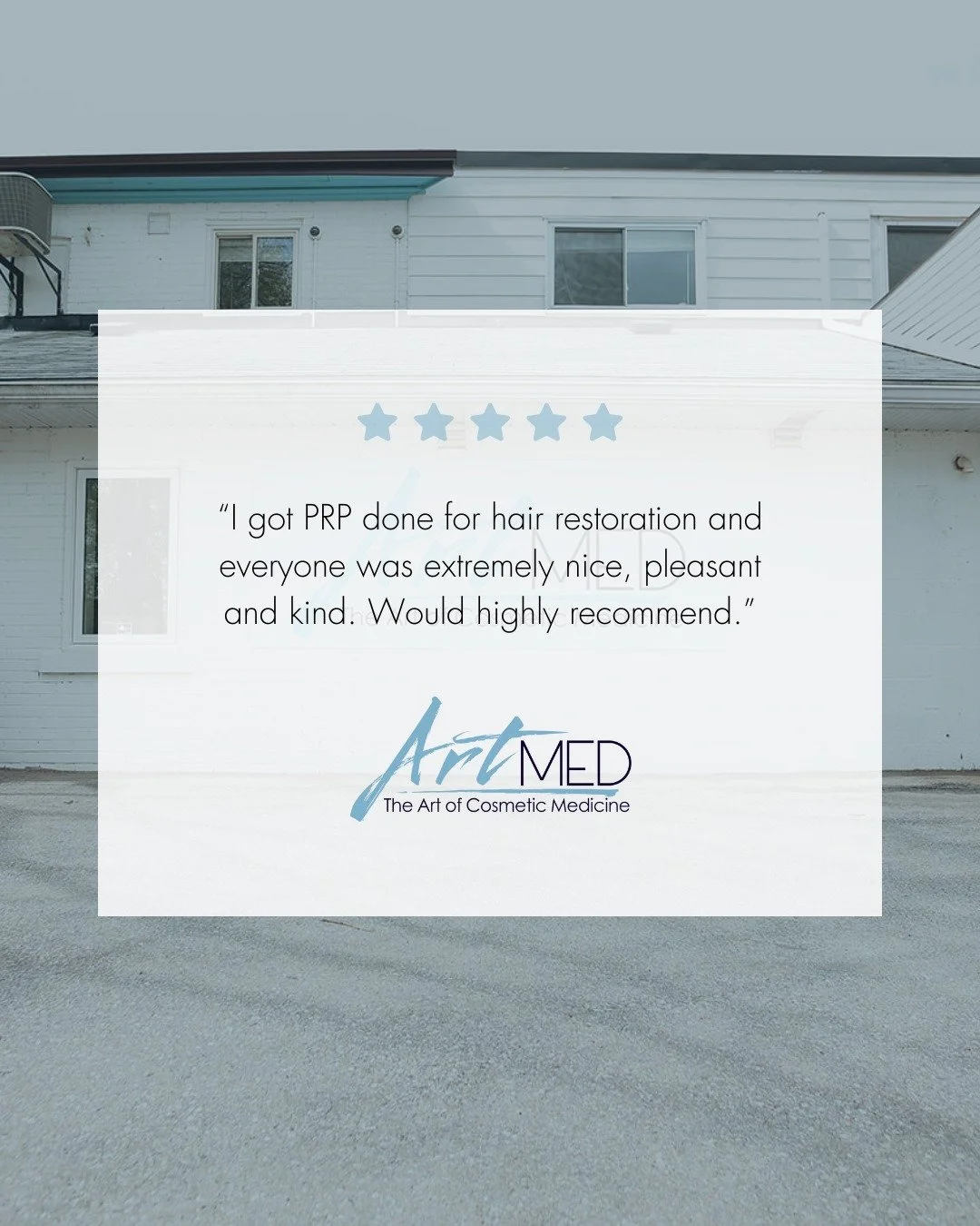 We&rsquo;re so grateful to care for such wonderful clients. Thank you for trusting our team and allowing us to be part of your experience at ArtMed!