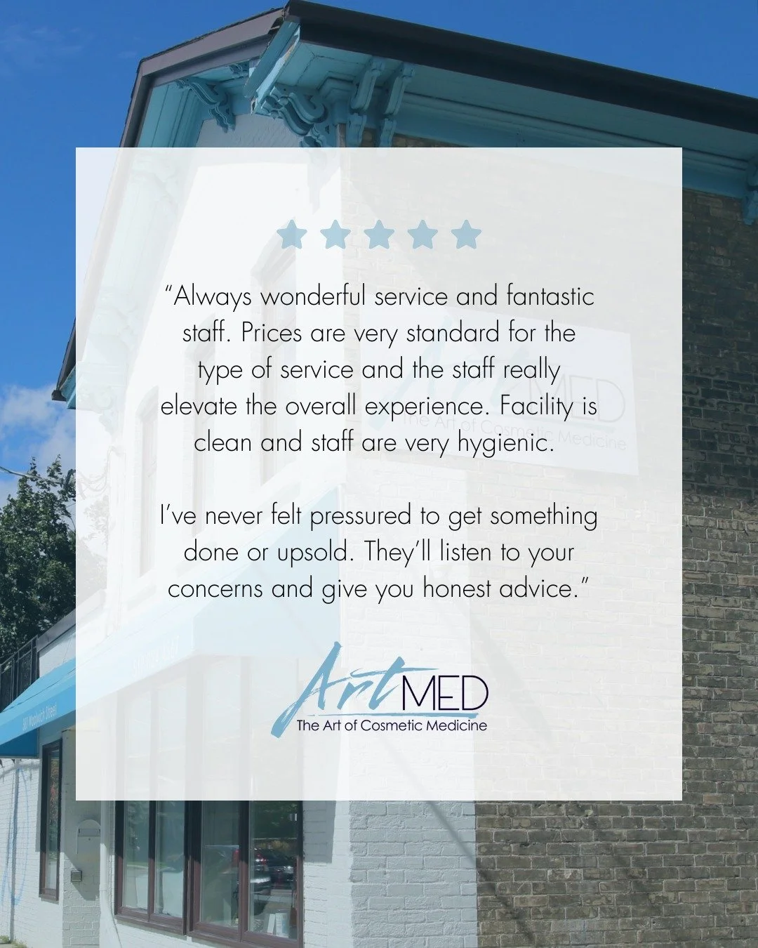 We are proud to create an environment where clients feel heard, never pressured, and fully supported in treatment decisions. 💙 

From thoughtful consultations to a welcoming, professional space, our team is here to provide honest and personalized gu