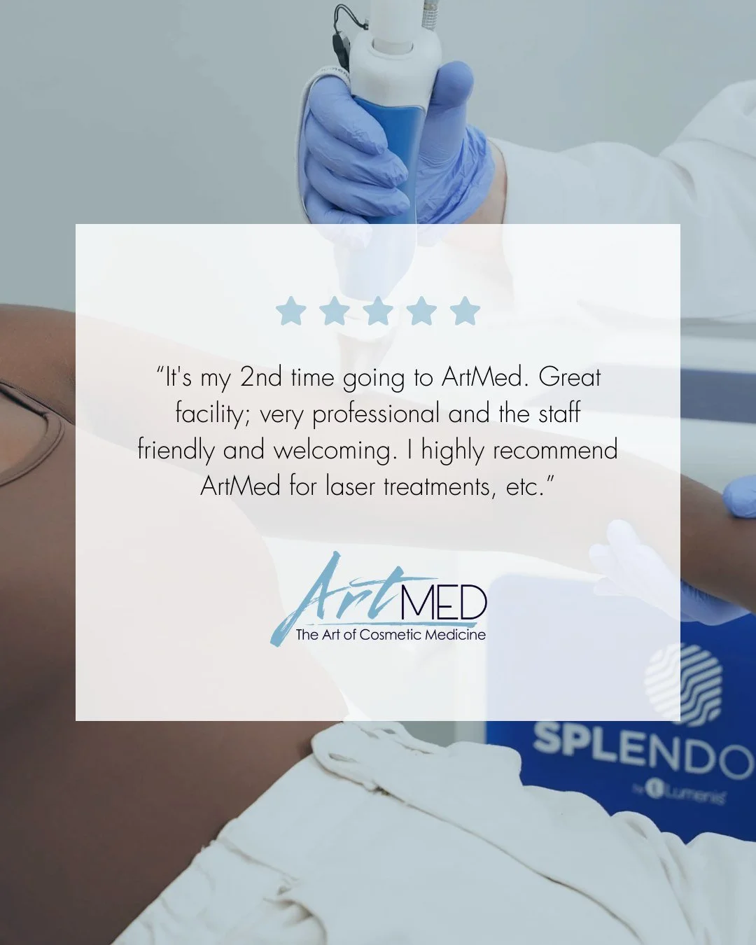 Providing professional care in a welcoming environment is what we strive for every day. Thank you for trusting the ArtMed team with your treatments. 💙