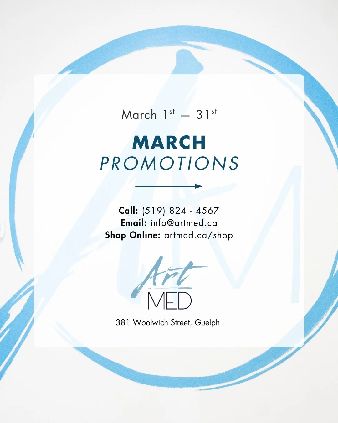 ArtMed's March promotions are here!

Featuring exclusive savings on facial sculpting, skin tightening, laser, regenerative treatments, and sun protection. Available March 1st to 31st.

✨ Highlights include:
&bull; 3 Syringe Lower Face Sculpting Packa