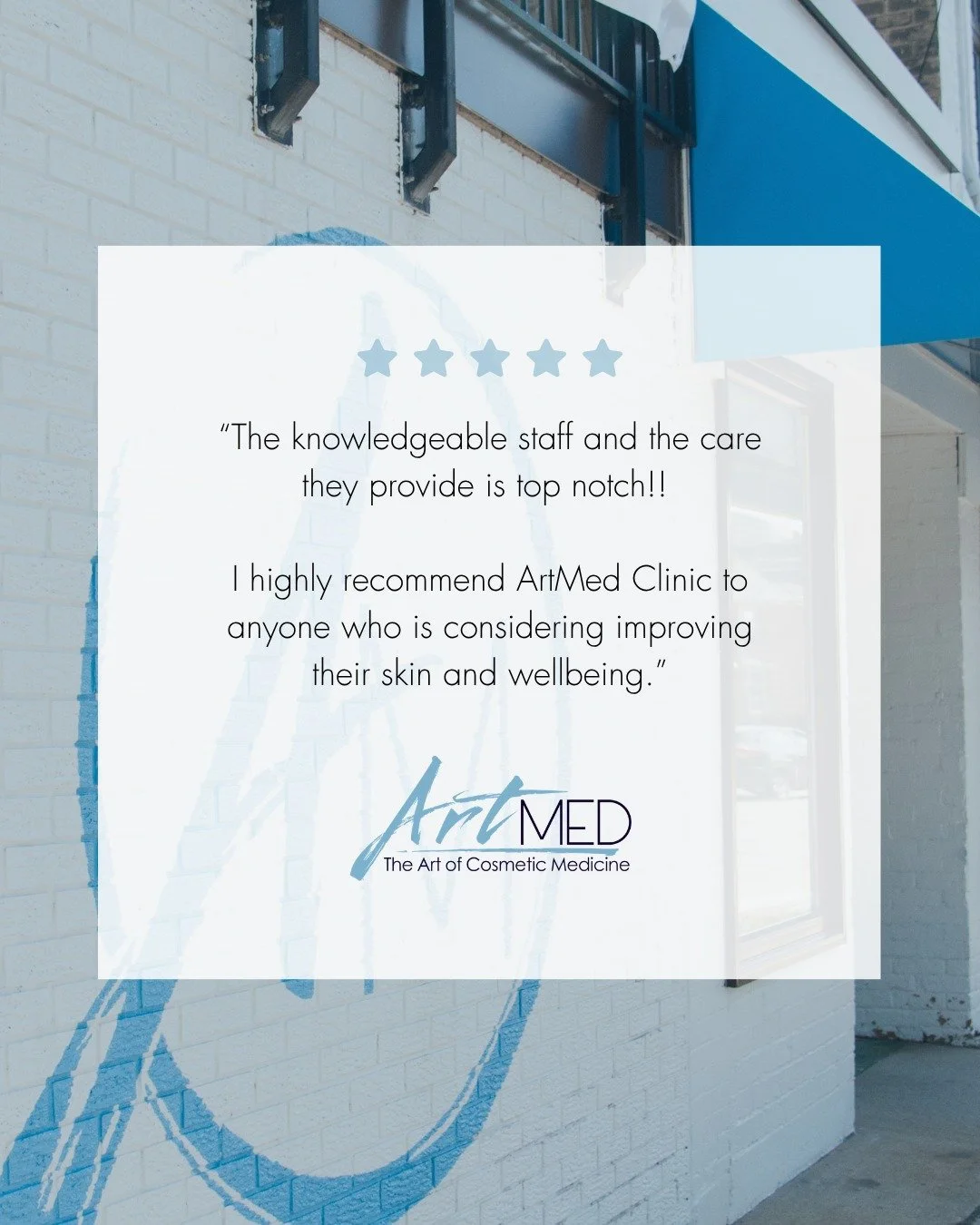 Helping you feel confident in your skin, with care that&rsquo;s thoughtful, professional, and always tailored to you, is what we&rsquo;re all about. Thank you for choosing ArtMed! 💙