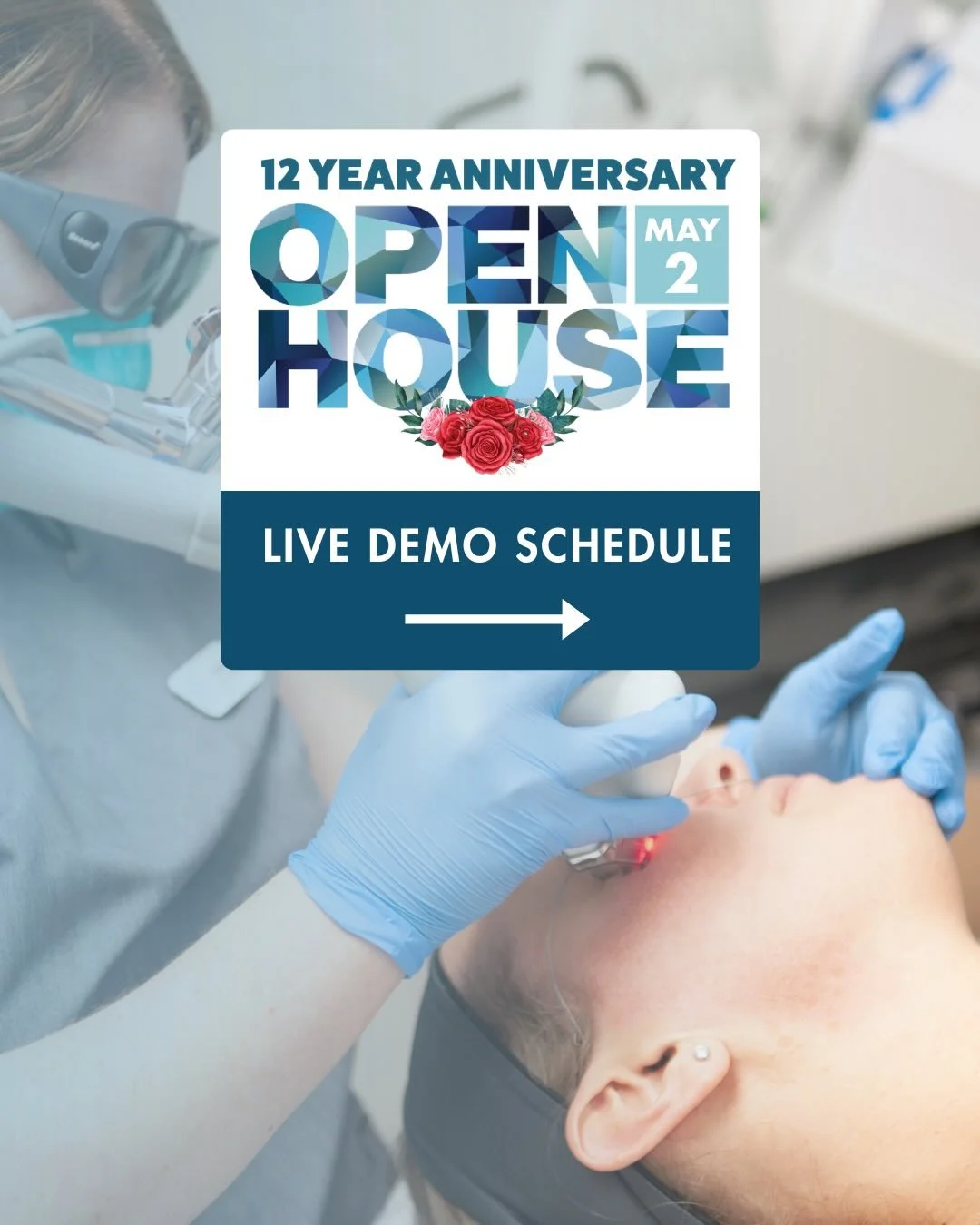 Our Live Treatment Demo Schedule is here 🎉 

Join us throughout the day to see some of our most loved treatments in action, along with a few new and exciting additions at ArtMed. 

From staff favourites to advanced treatments, this is your chance to
