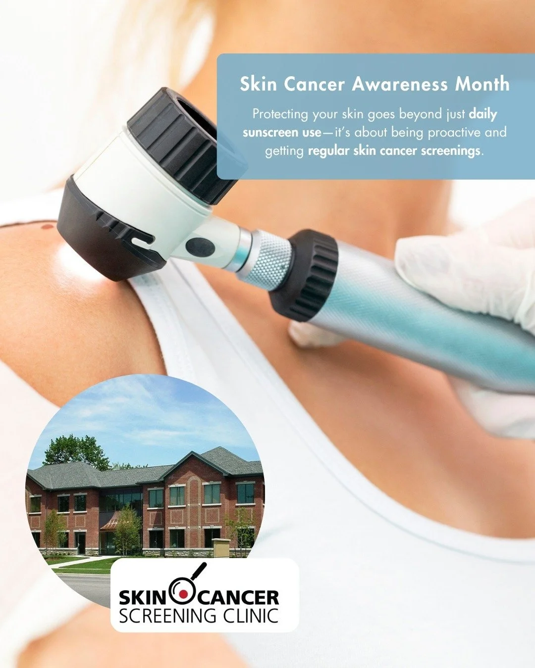 ☀️ May is Skin Cancer Awareness Month

Taking care of your skin goes beyond aesthetics - it&rsquo;s about long-term health. Early detection plays a critical role in identifying potential concerns before they progress.

We encourage regular screenings