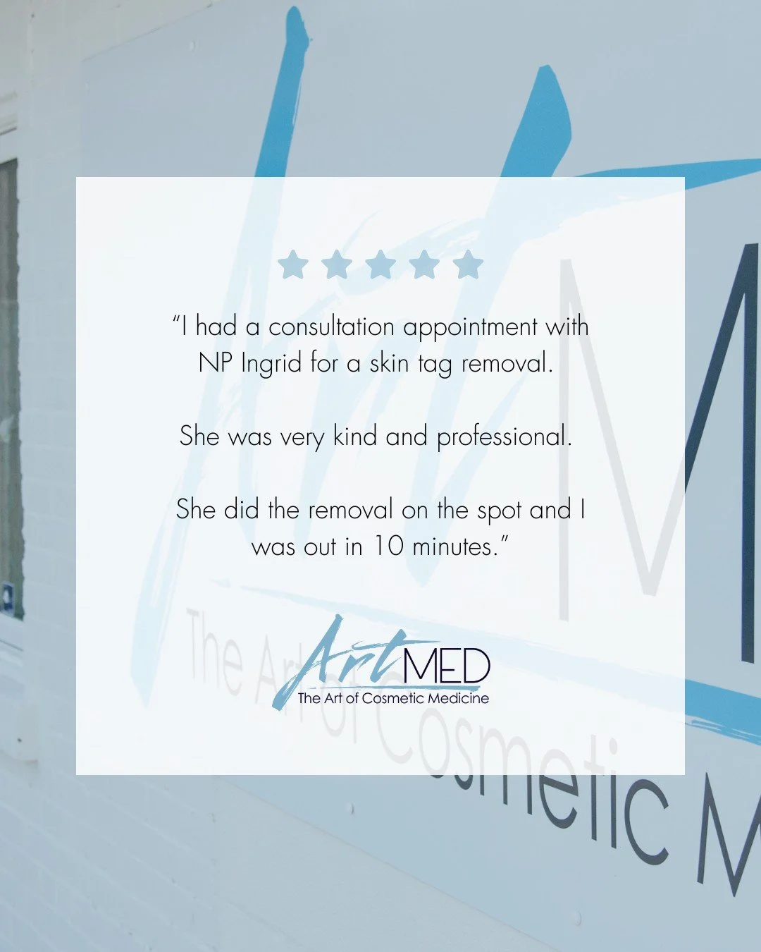 We&rsquo;re so grateful when clients take the time to share their experience with our team. 💙

Providing professional, compassionate care and helping patients feel comfortable and informed throughout their visit is always our goal.

Thank you for yo