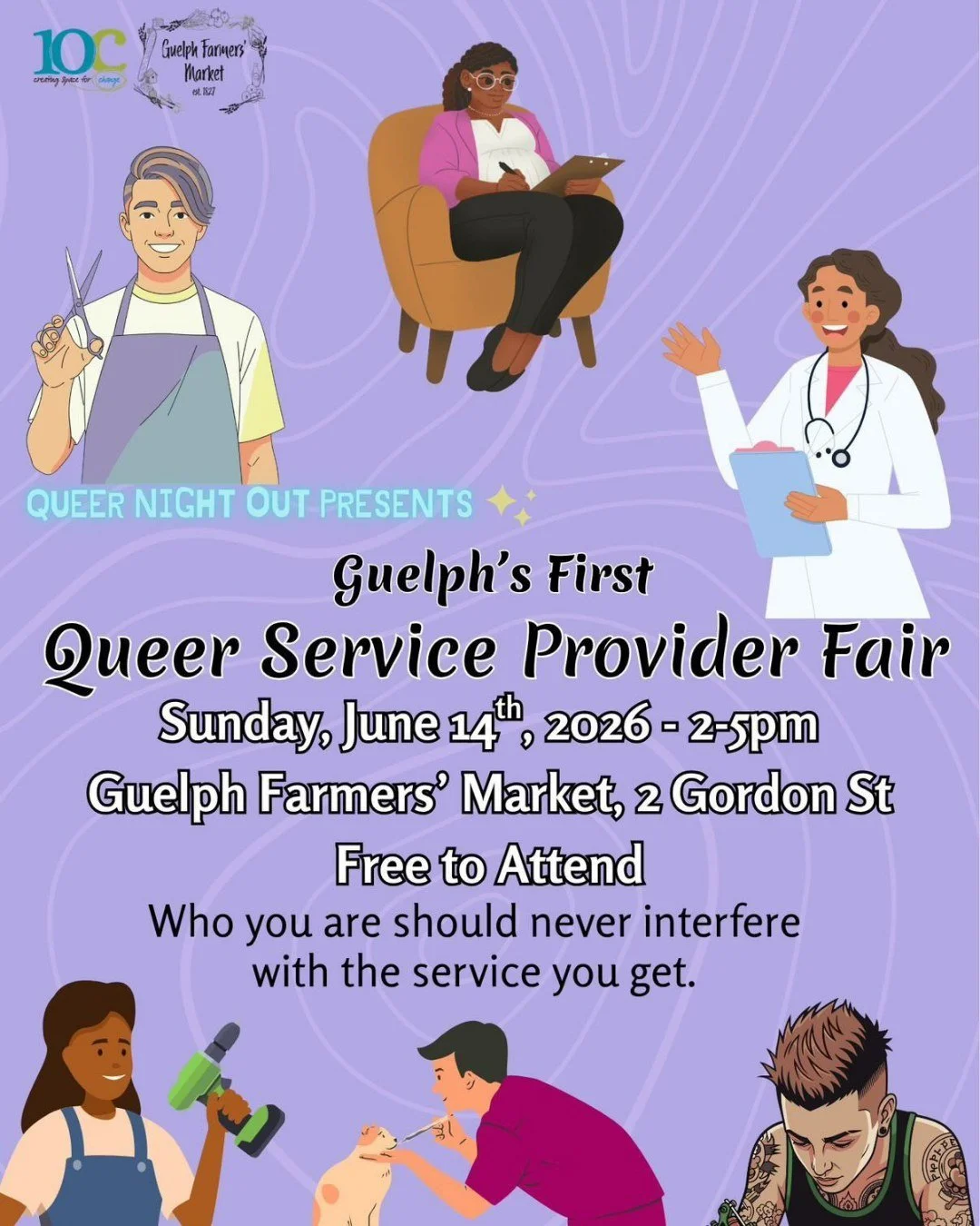 🌈 Happy Pride Month from all of us at ArtMed.

We are excited to be participating in Queer Night Out Guelph's first-ever Queer Service Provider Fair!

📍 Guelph Farmers' Market
📅 Sunday, June 14
🕑 2:00 PM &ndash; 5:00 PM

Our team will be there to