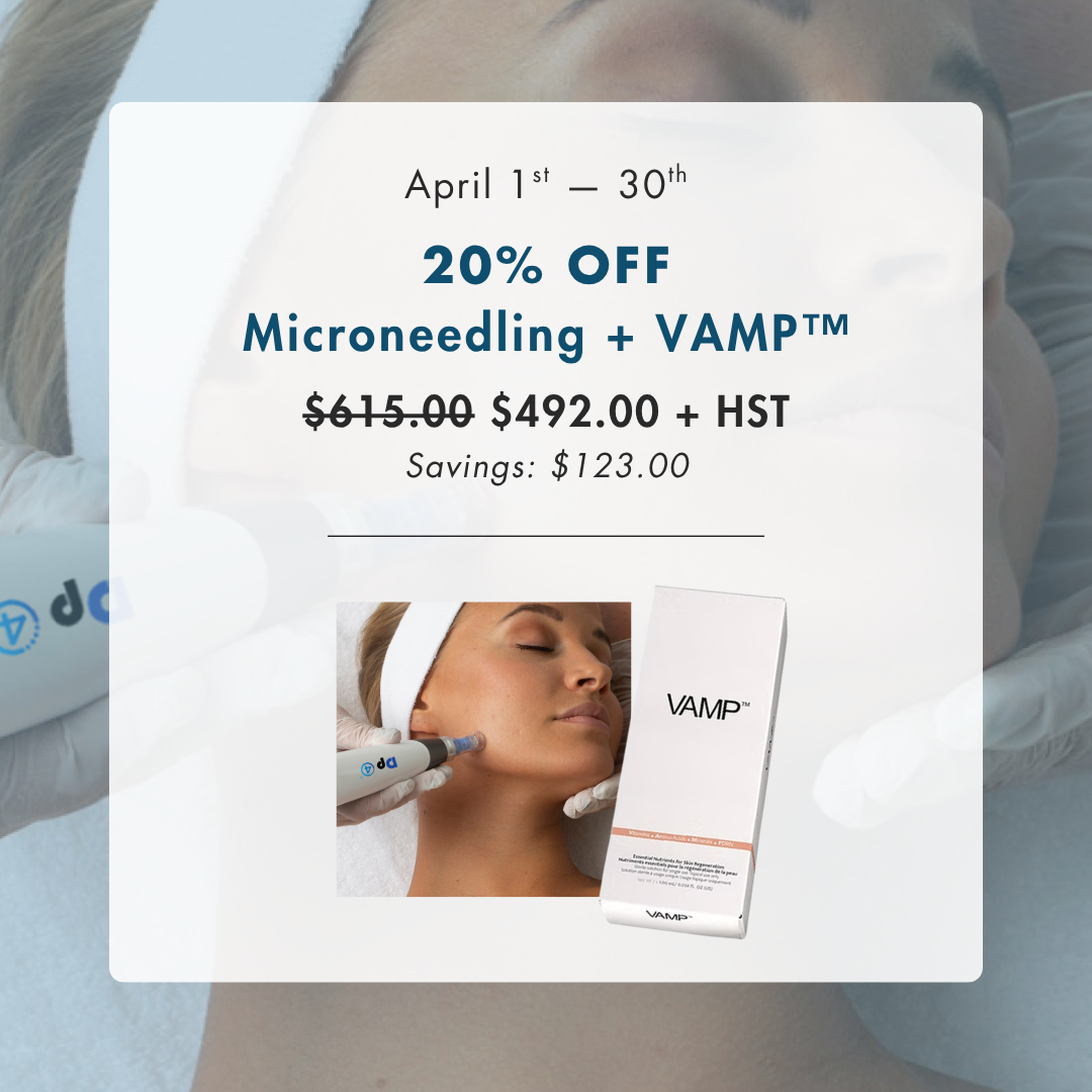 20% Off Microneedling + VAMP™ Treatment