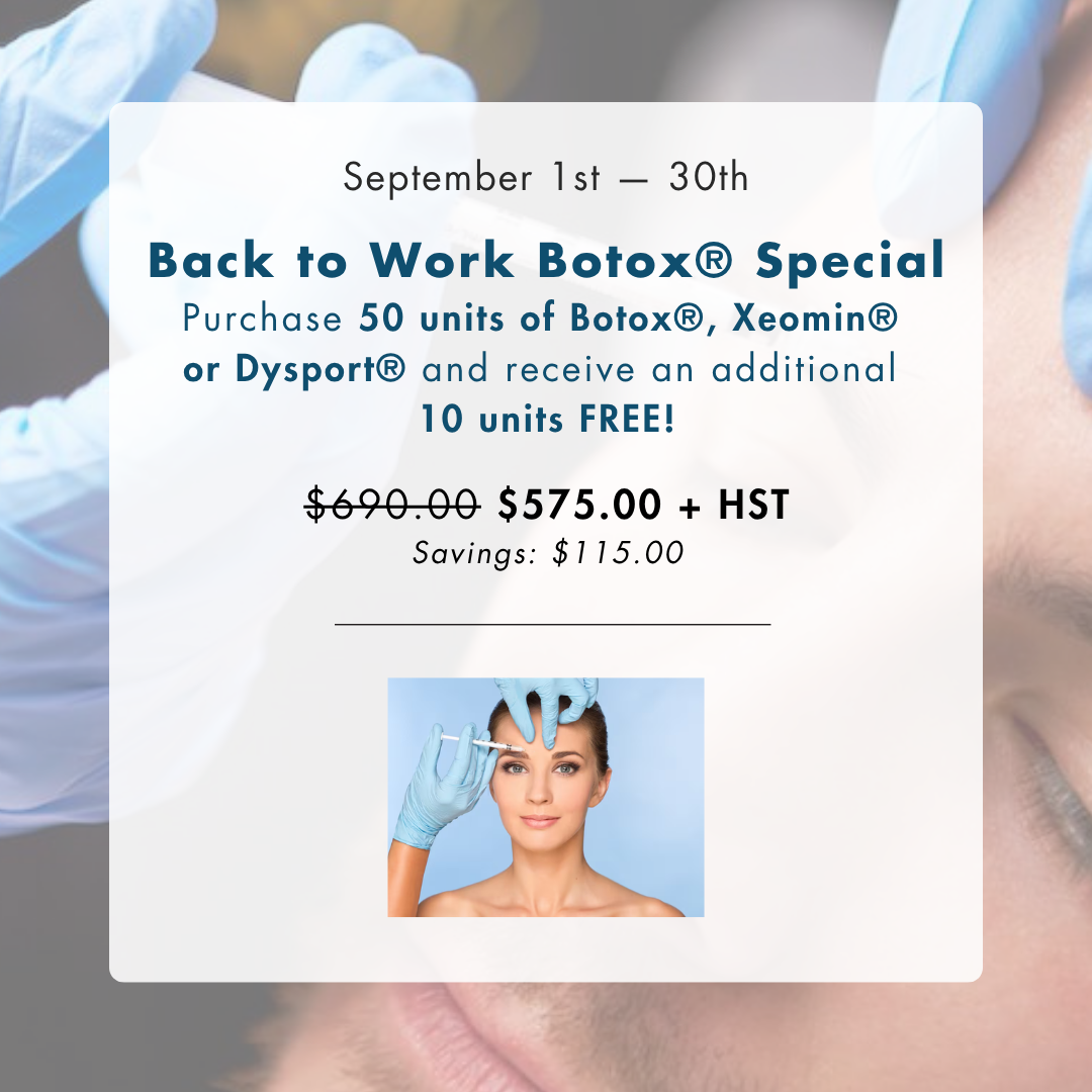 Back to Work Botox® Special – Buy 50 Units, Get 10 FREE