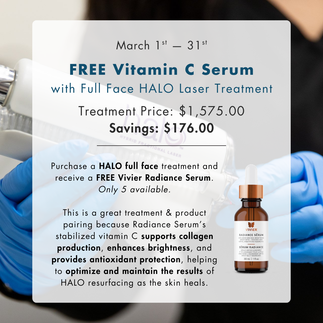 HALO® Laser + Complimentary Vivier Radiance Serum