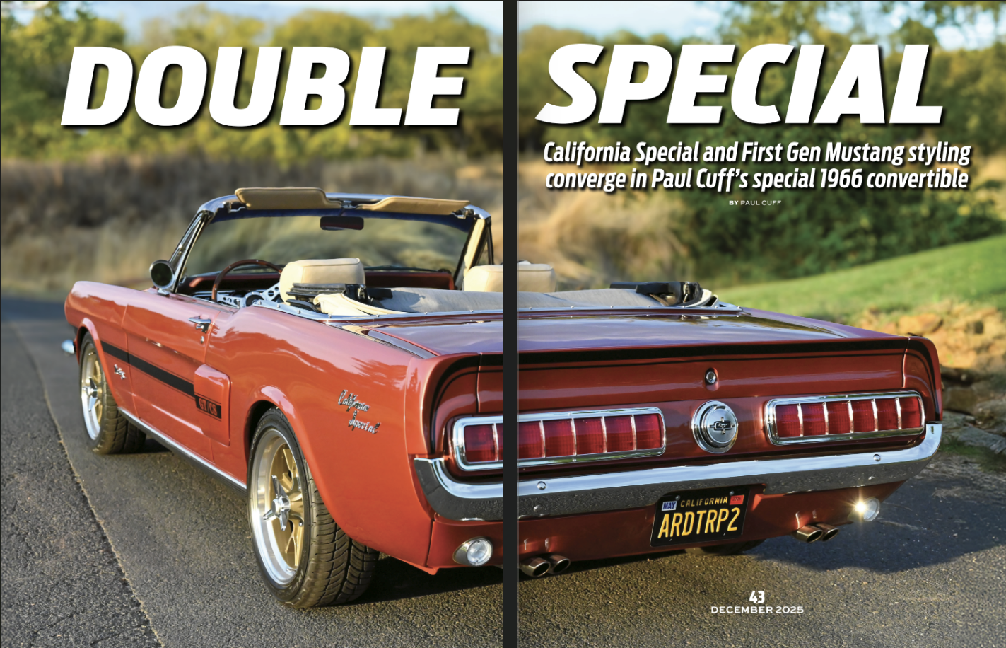 Paul Cuff's 1966 Custom California Special Mustang