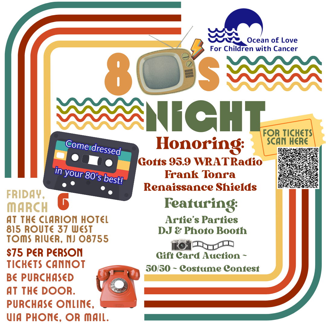 Oceans of Love 80's Night