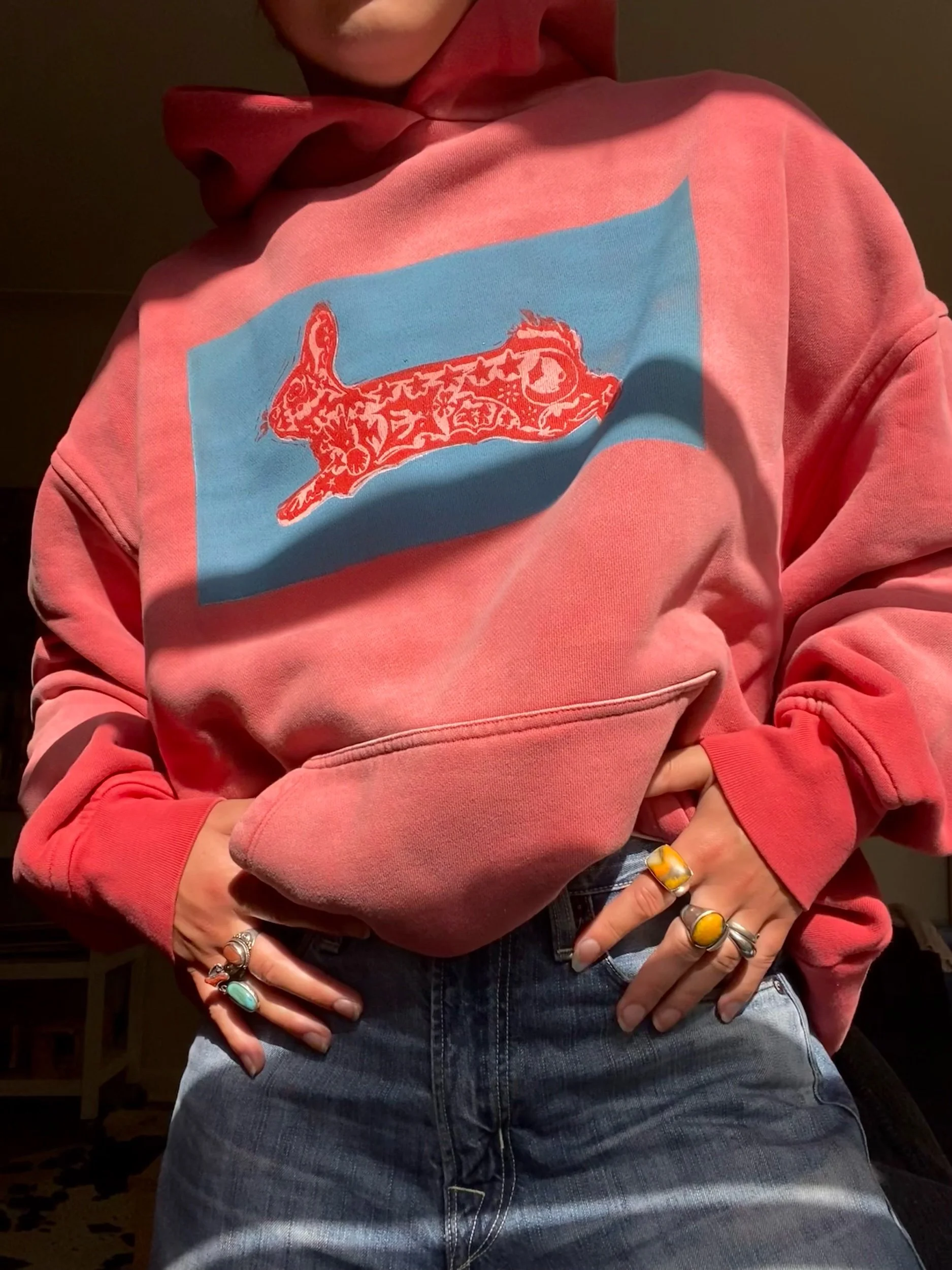 rabbit hoodie #2