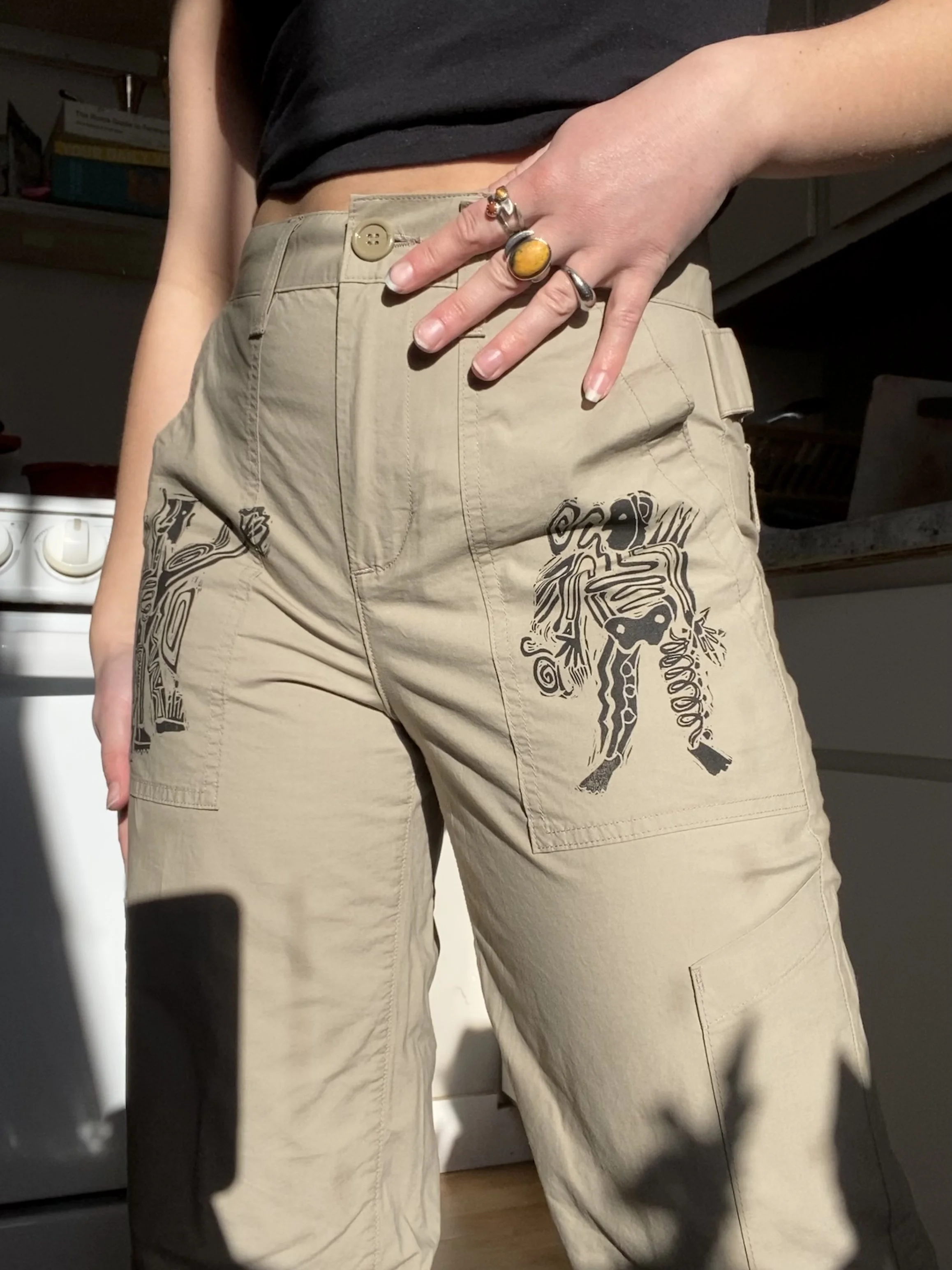 agolde automaton work pants