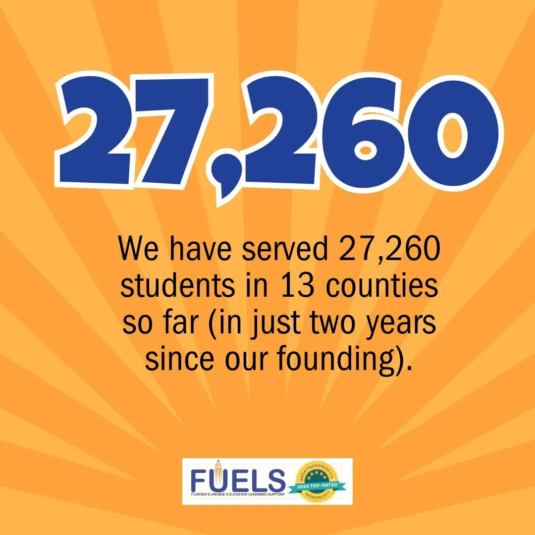 FUELS served 19,434 students in 51 schools across 13 counties so far.
