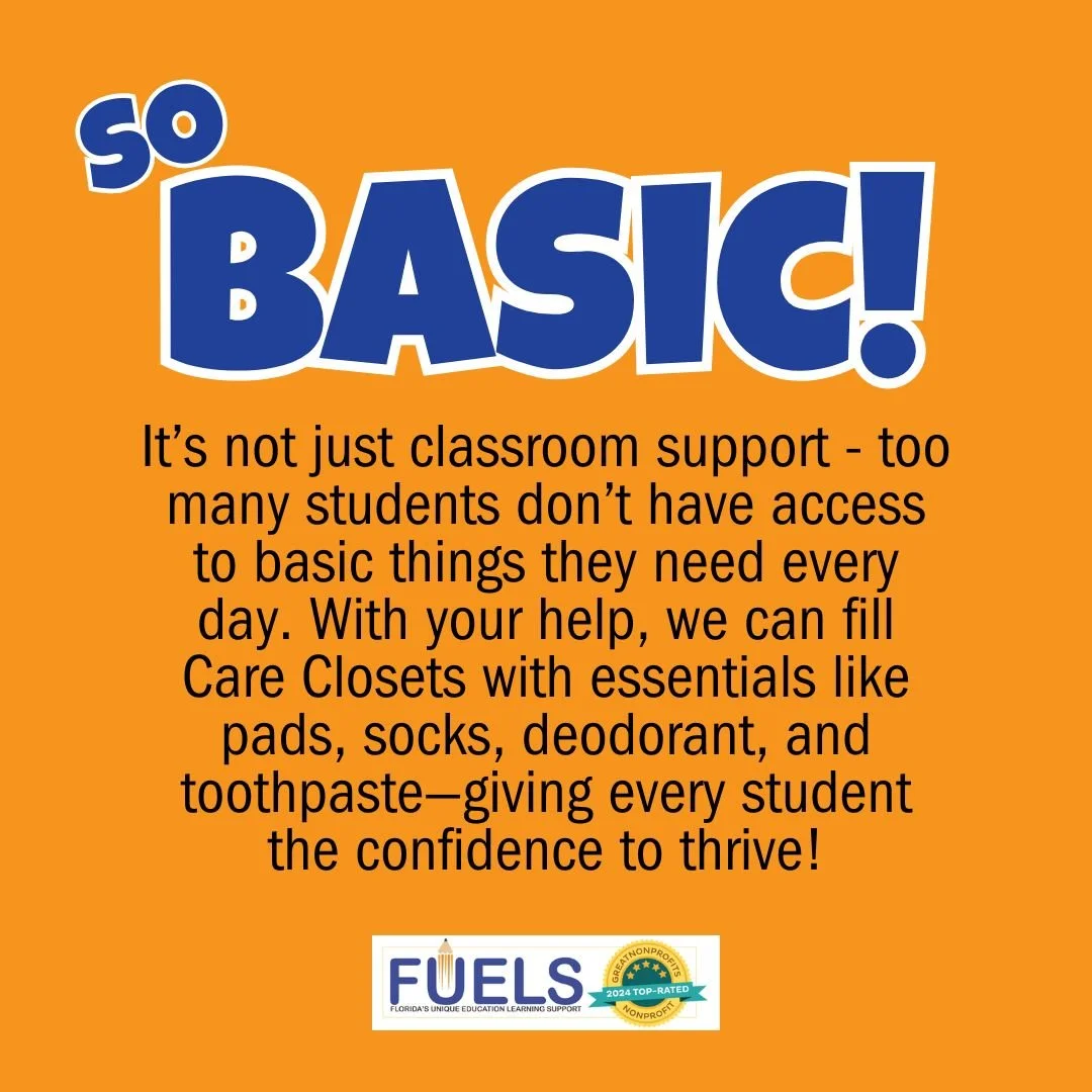 Fact about students and care closets.