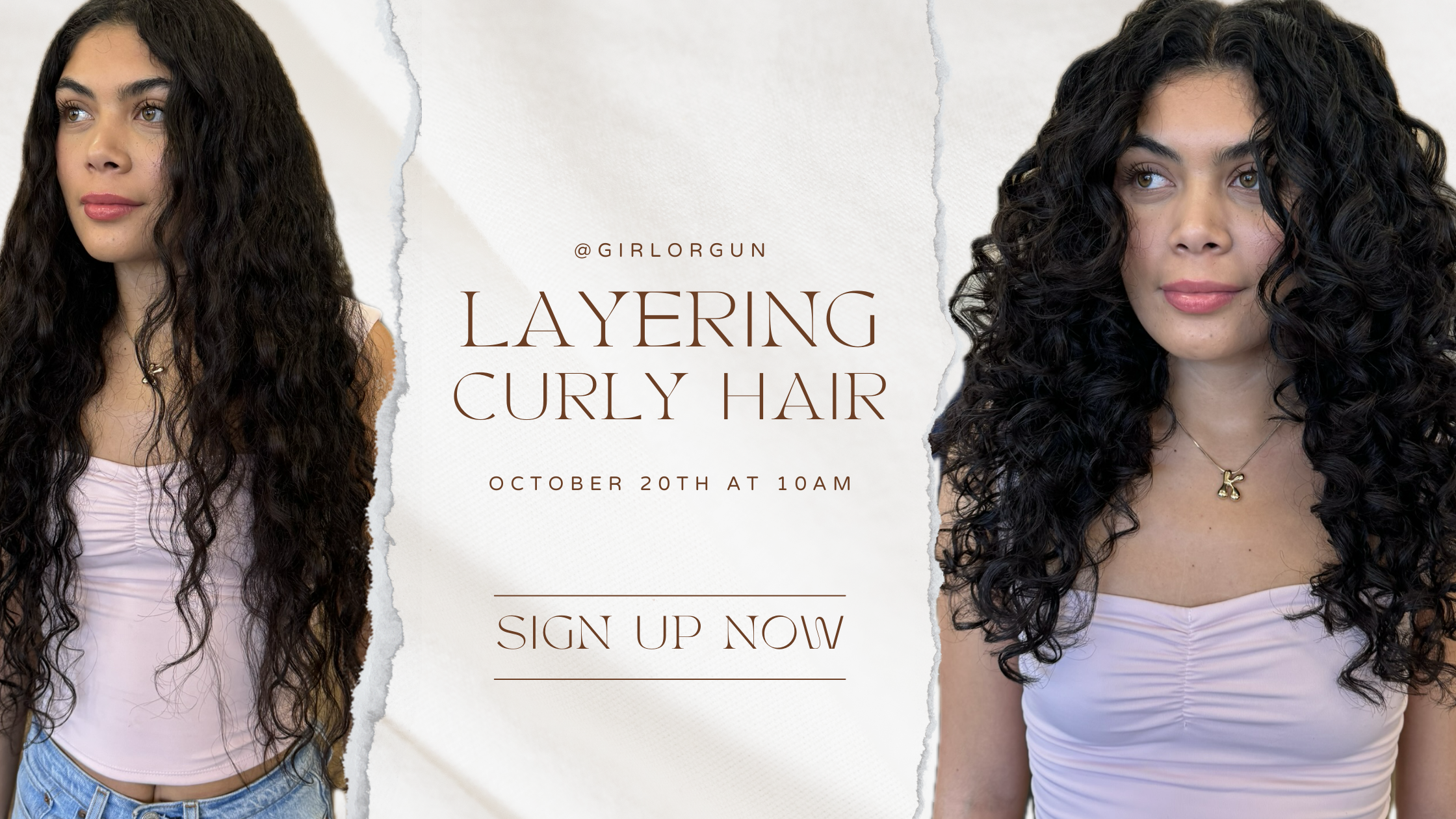 VIRTUAL - Cutting layers for curly hair