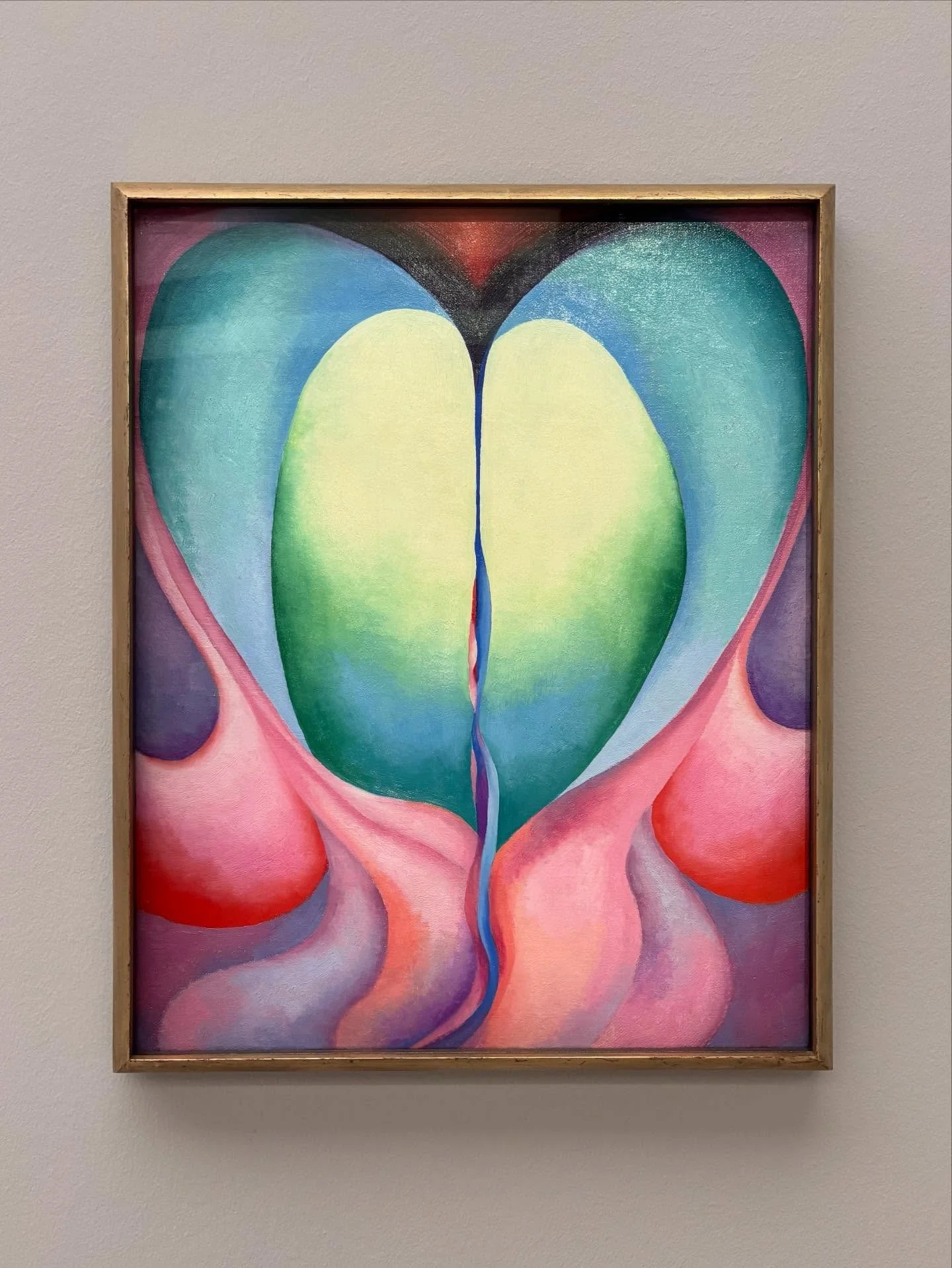 This Georgia O&rsquo;Keeffe painting gave me a particular feeling. Power and softness. The dualities of femininity. 
She painted what she wanted. Reduction with expression. When form is released from explanation, perception can unfold.