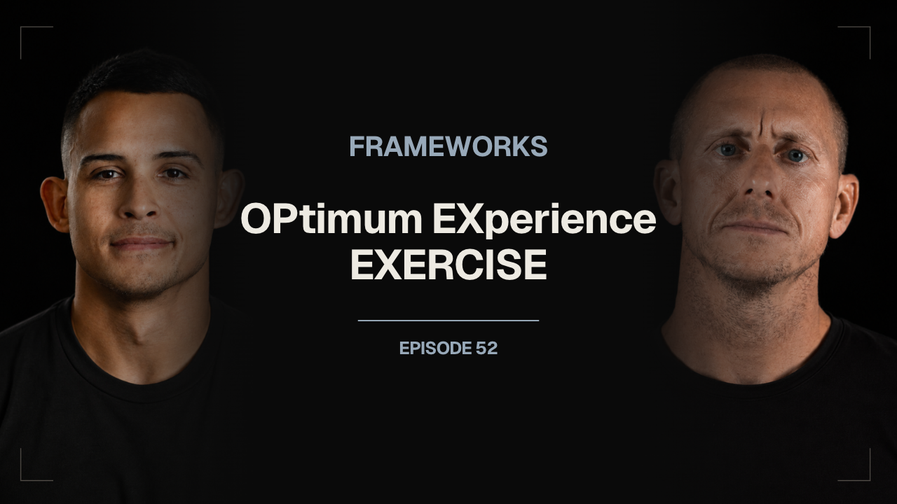 OPtimum EXperience Exercise: Start With What You Are Capable Of