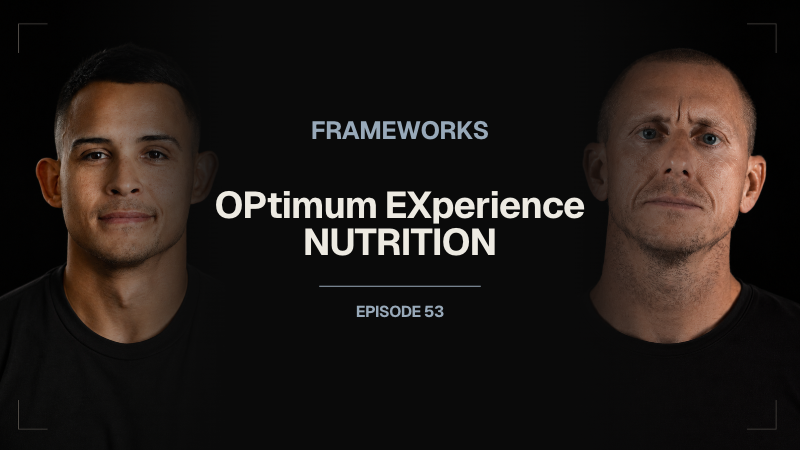 OPtimum EXperience Nutrition: Nobody on Their Deathbed Blamed the Apples