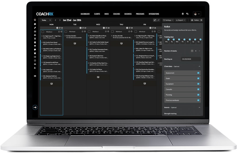 Coach Better with CoachRx: Elevate Your Coaching Game with Intelligent ...