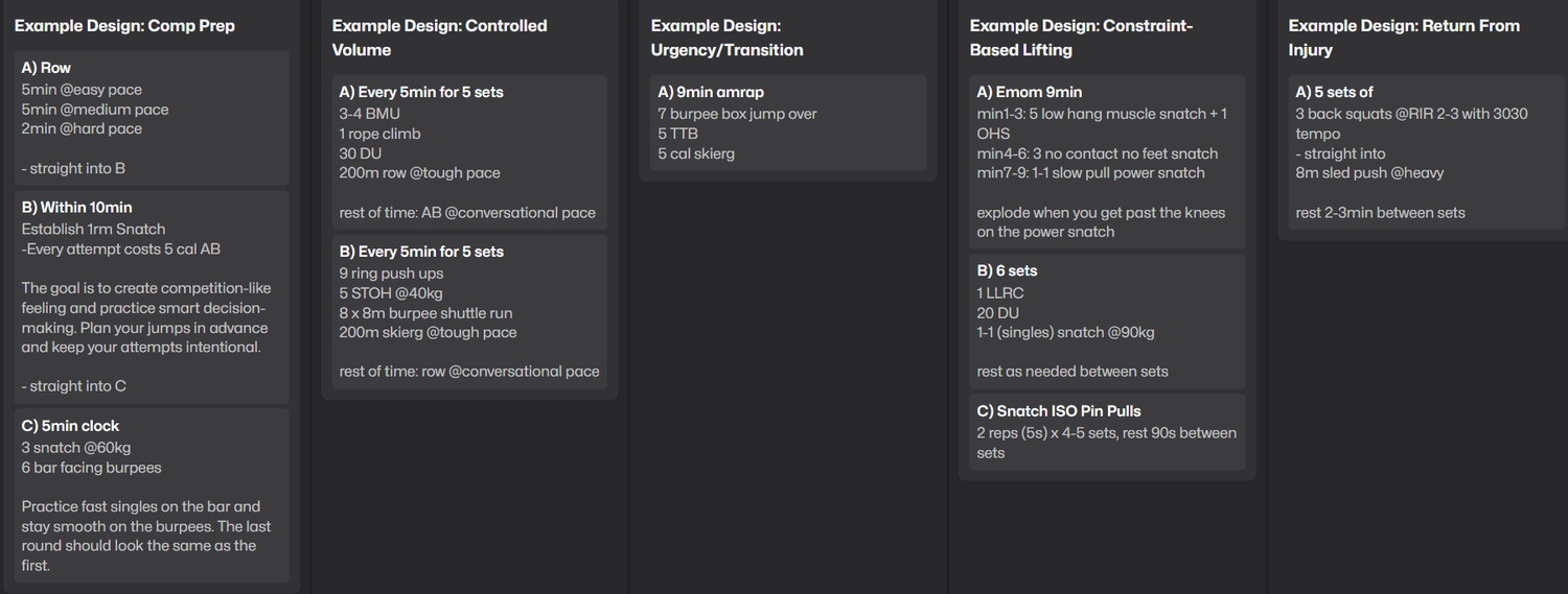 Example Program Design Behind the Design: Real OPEX Program Design Examples From Daniel ...