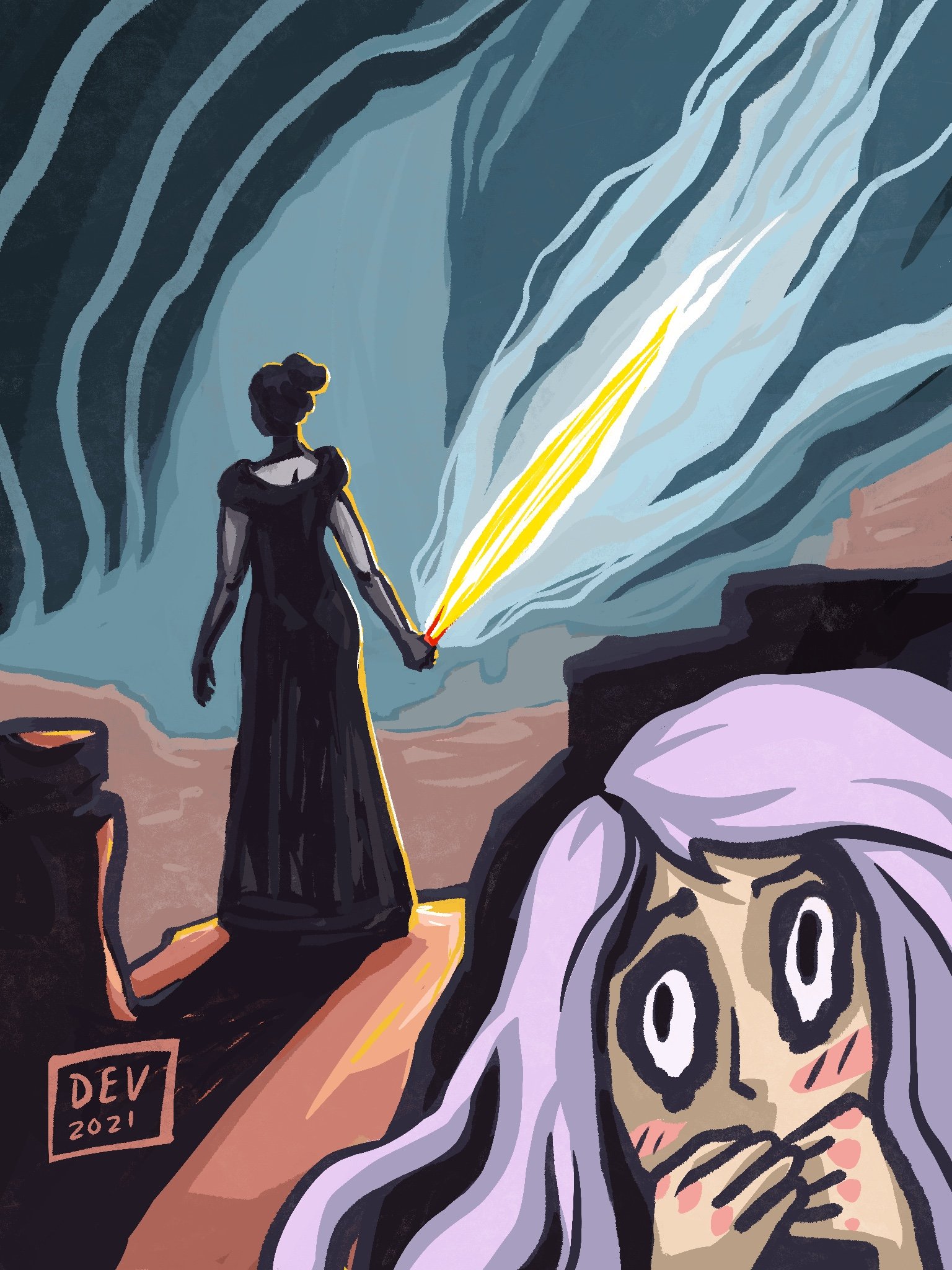 Backwards Lady, 2021