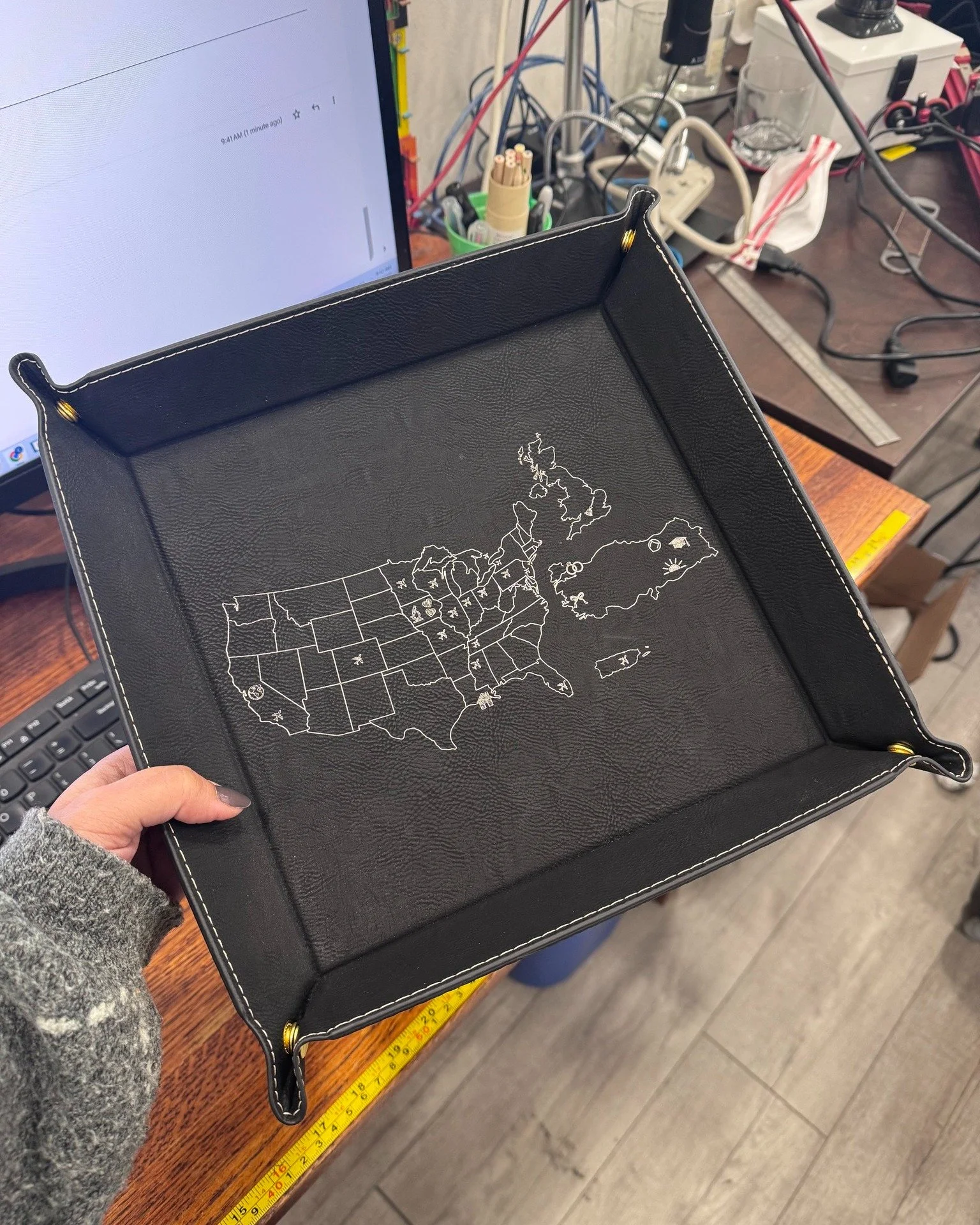 Last minute Valentine's day gift? We got you 🫶 We have glasses, tumblers, journals, flasks, lighters and more in stock that you can personalize OR bring in your gift and and let's make it special ❤

Working hours
Feb 12th, Thursday - 9 AM to 5 PM
Fe