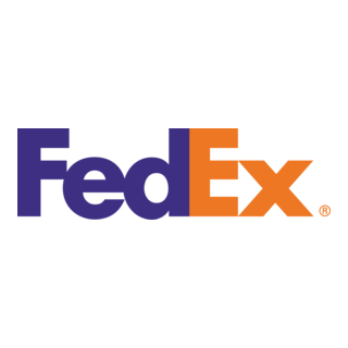 FedEx logo to represent partnership with Crescent Stamp & Engraving Events