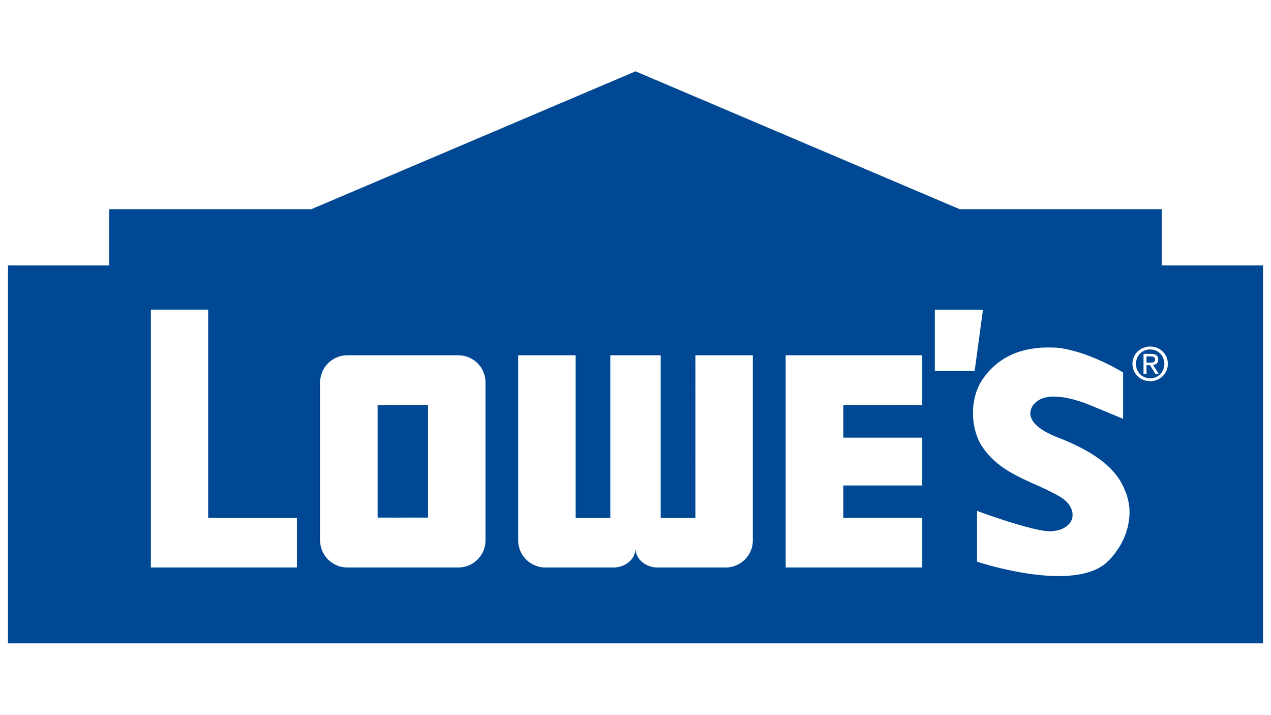 Lowe's logo to represent partnership with Crescent Stamp & Engraving Events