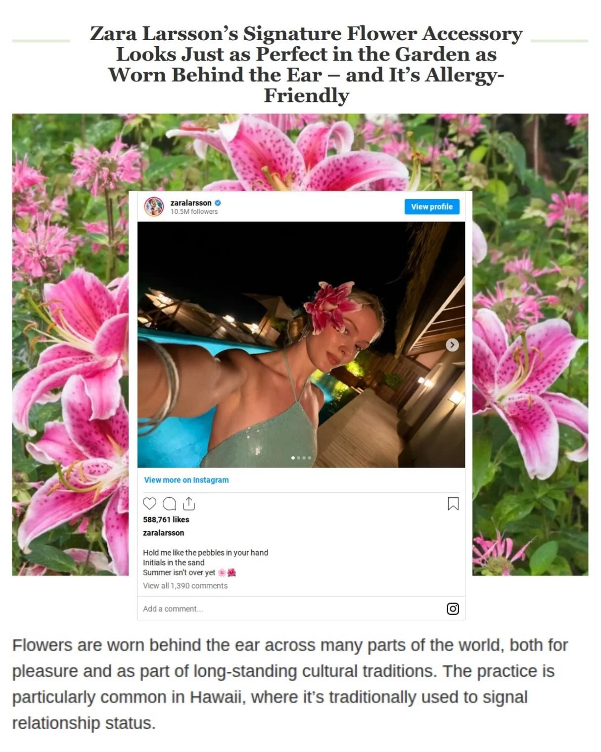 Premium petals, premium placements 🌸

When pop culture meets floral expertise, magic happens. Thrilled to announce that @roseofsharonfloral founder and creative director Althea Wiles was featured as the flower expert in Gardening Know How&rsquo;s ar