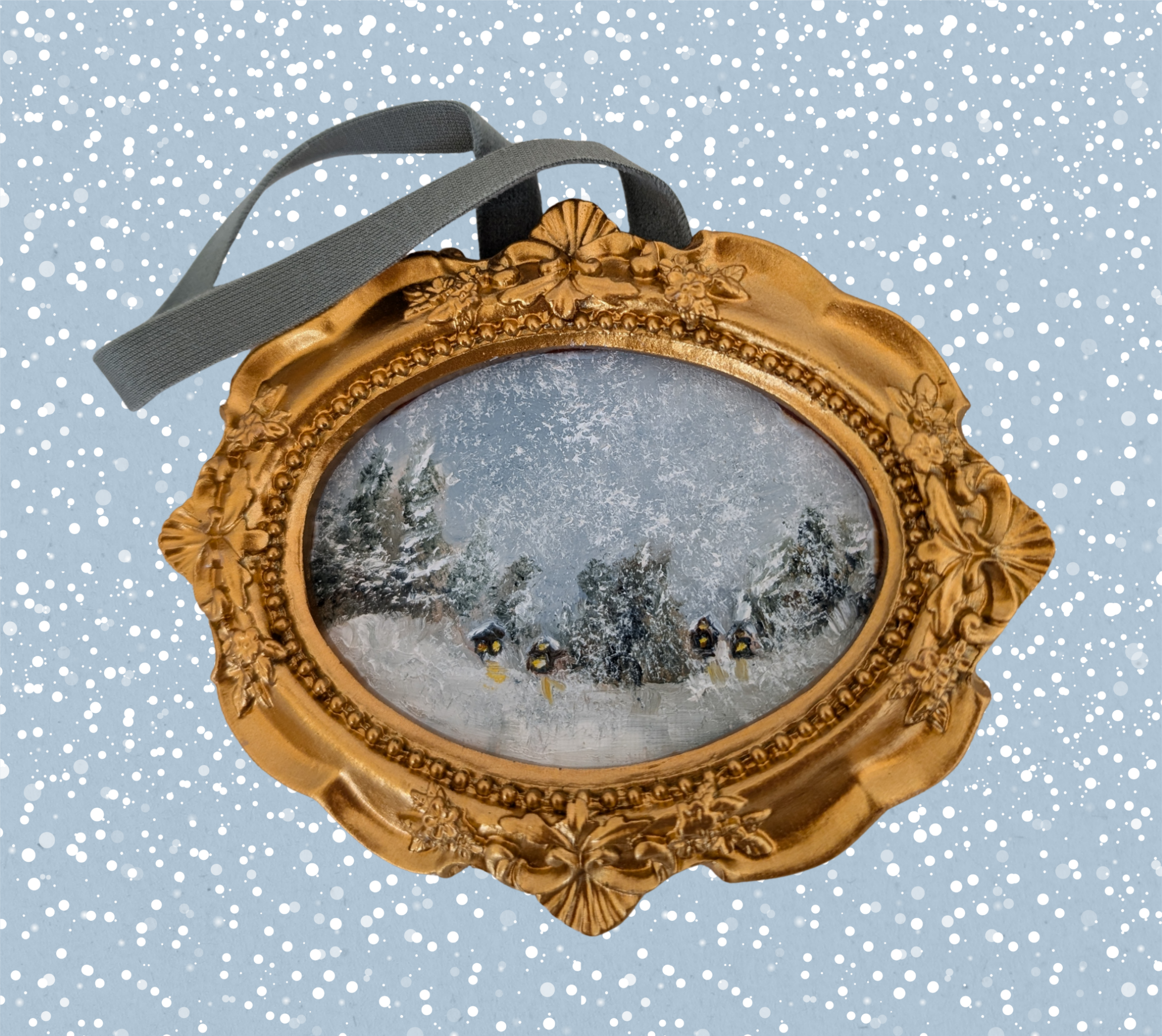 11/7 Painting Winter's Magic~Ornament Oil Painting Workshop with Allison Day!
