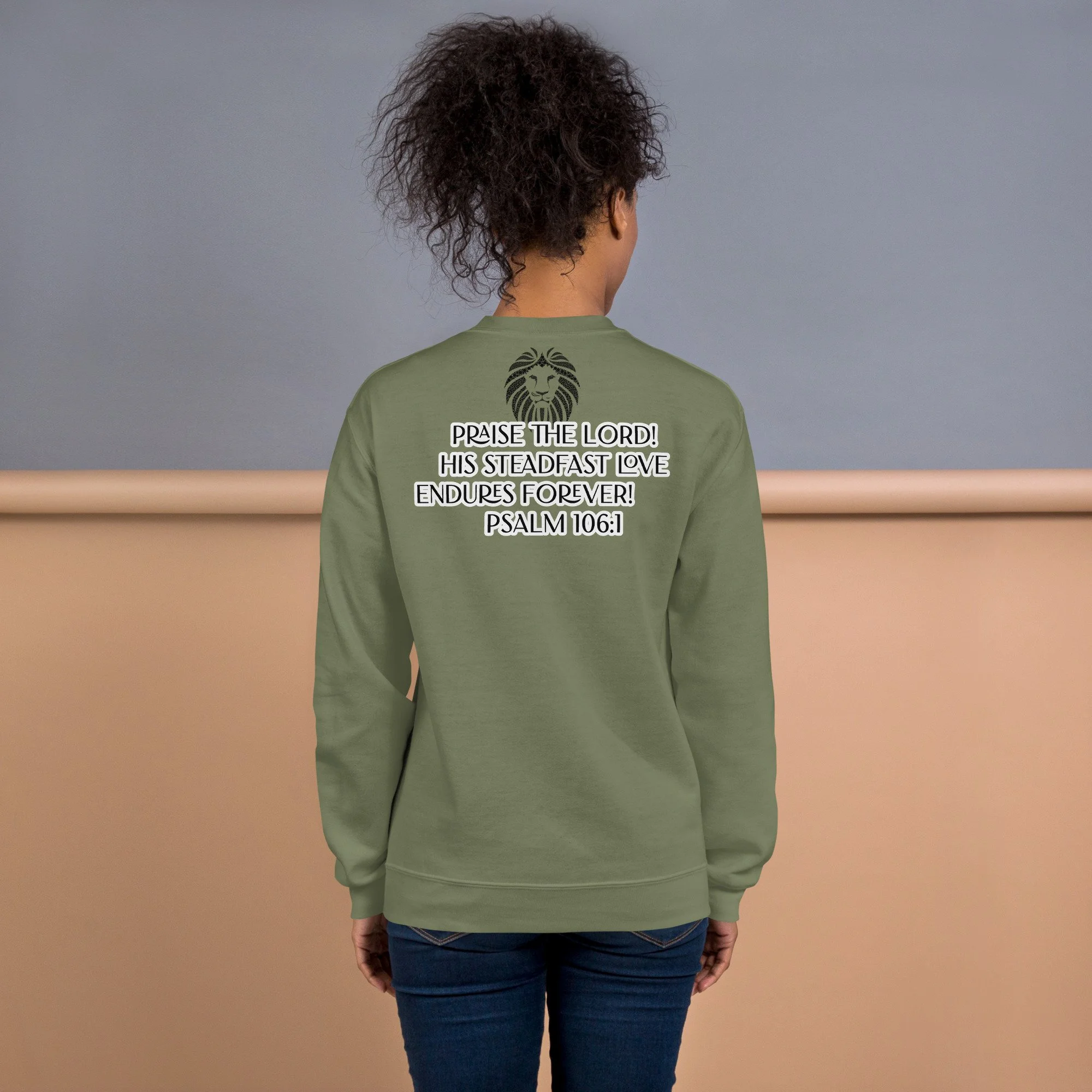 unisex-crew-neck-sweatshirt-military-green-back-674bedf740c32.jpg
