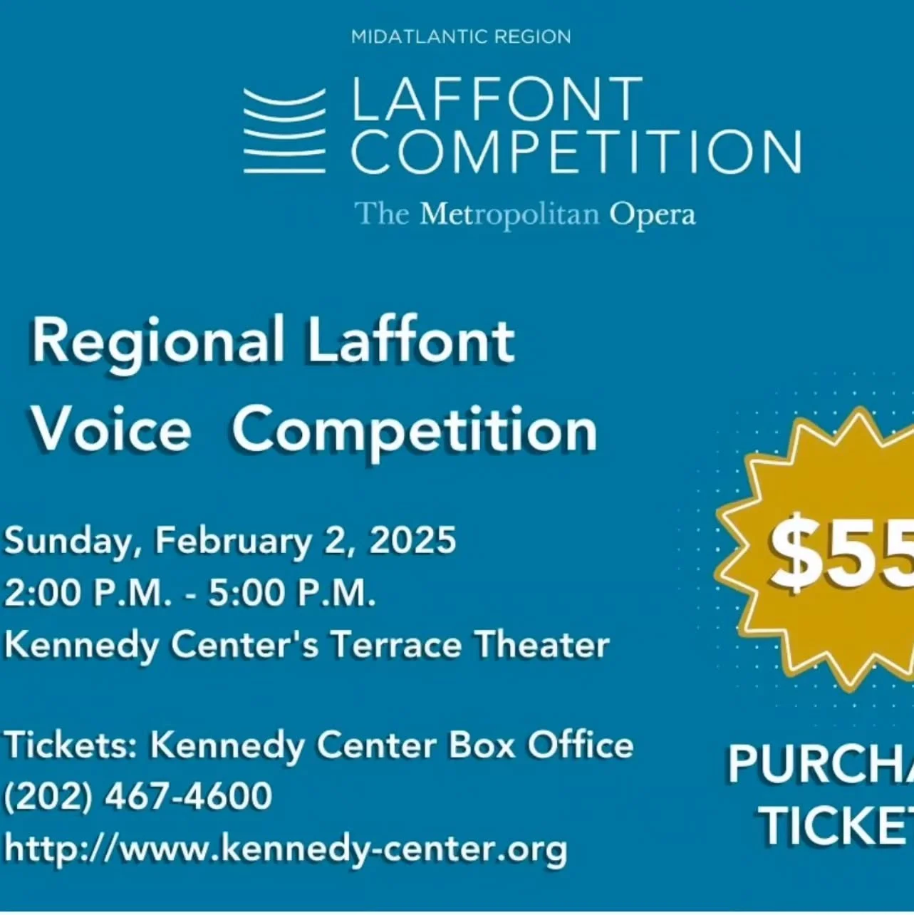 Looking forward to February 2nd, where I will be participating in the Middle Atlantic Regionals of the @metoperacompetition (Look at the first picture in the post for all the information).

I am thrilled to be representing the Philadelphia District a