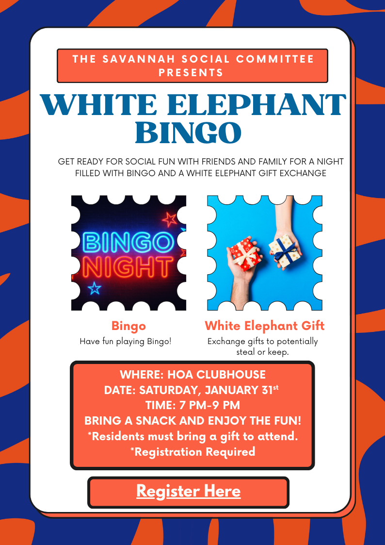 White Elephant Bingo