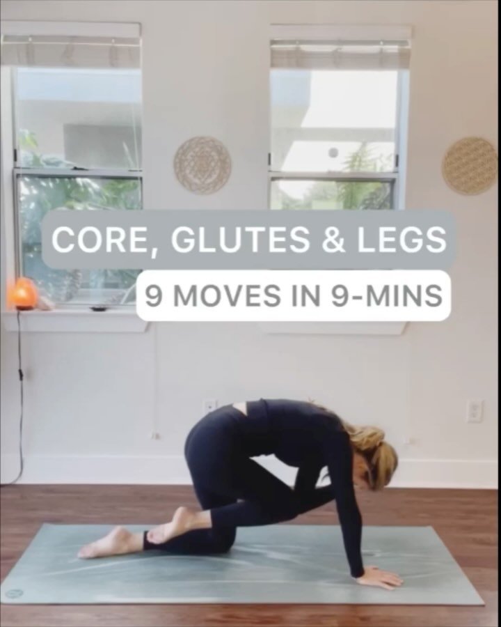 For those days when you have a packed schedule and aren&rsquo;t sure you&rsquo;ll be able to get movement in your body&hellip;I got you🫶🏼.

9 Moves in 9-Minutes that will have you feeling like you got a workout in a short amount of time (remember i